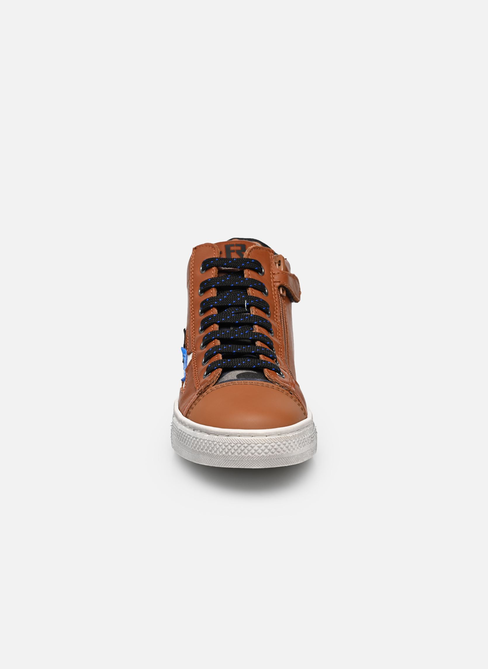 Sneakers alte 1500 bambino marrone Romagnoli Sneakers alte 1500 bambino marrone COGNAC