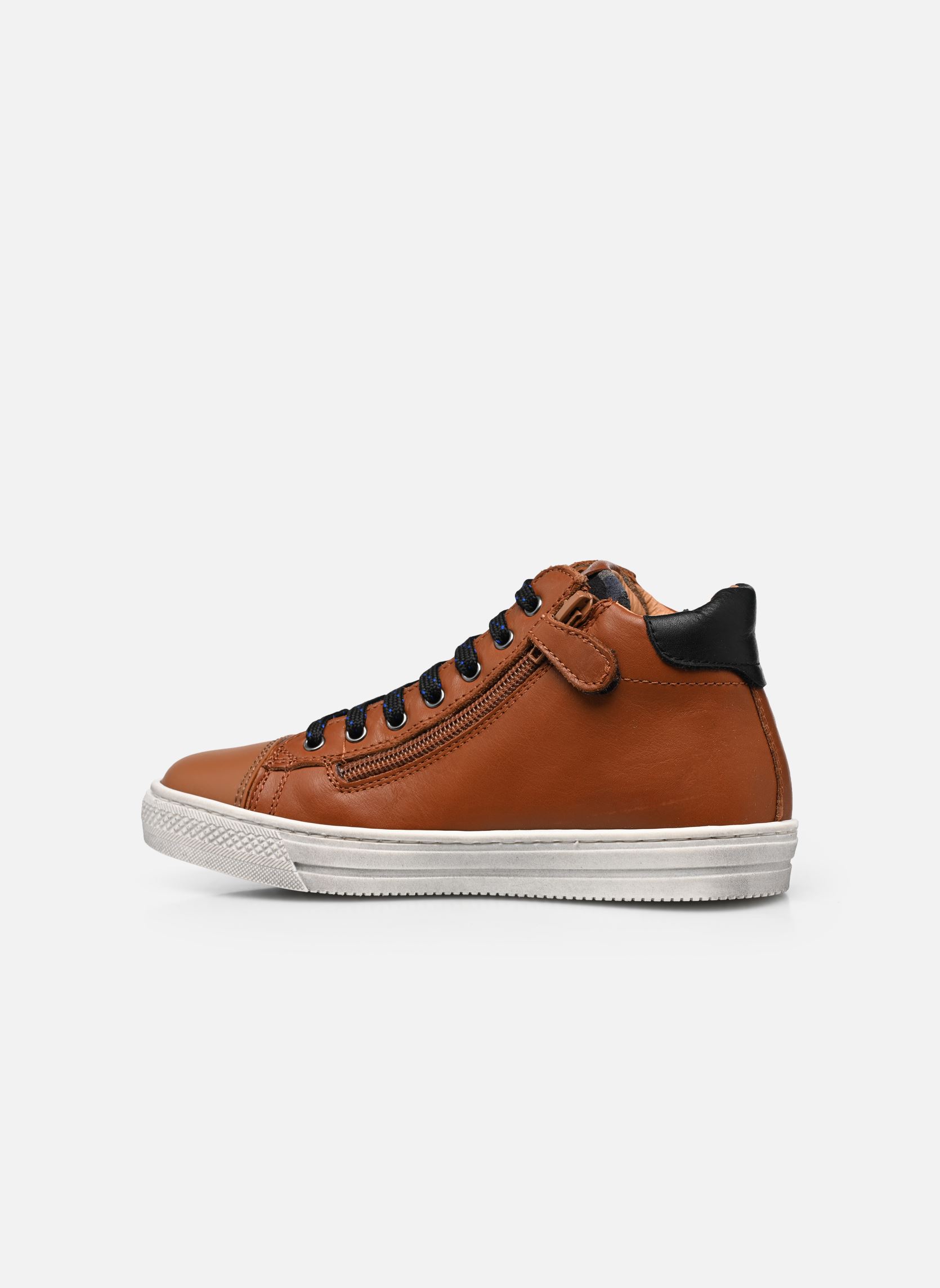 Sneakers alte 1500 bambino marrone Romagnoli Sneakers alte 1500 bambino marrone COGNAC