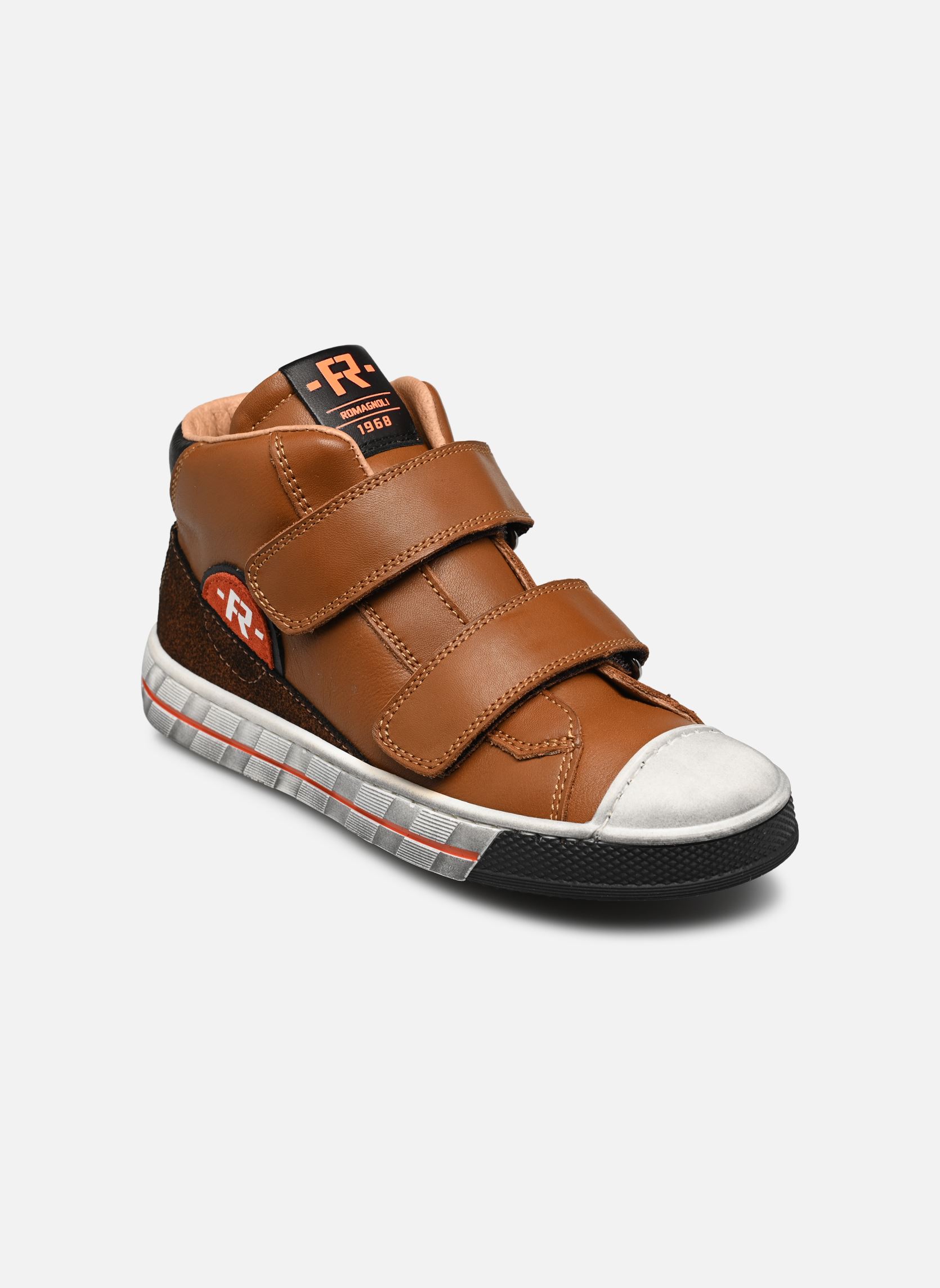 Knöchelhohe Sneaker 1561 jungen braun Romagnoli Knöchelhohe Sneaker 1561 jungen braun COGNAC