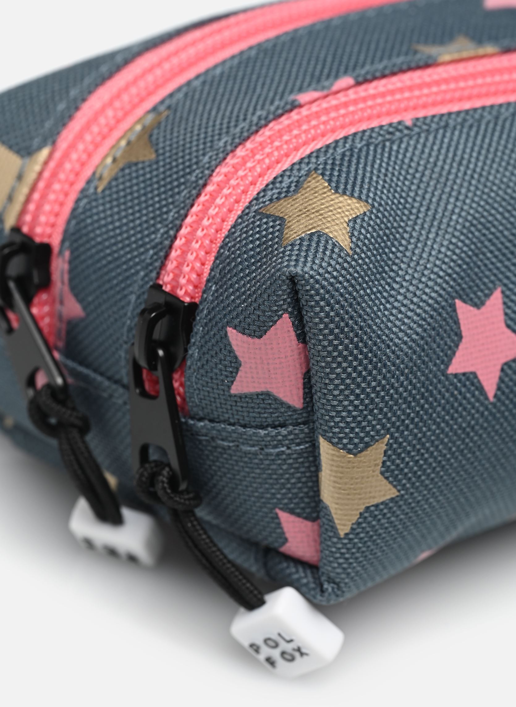 Trousses scolaire Trousse Double WONDER FOX GLITTER fille gris Pol Fox Trousses scolaire Trousse Double WONDER FOX GLITTER fille gris Gris