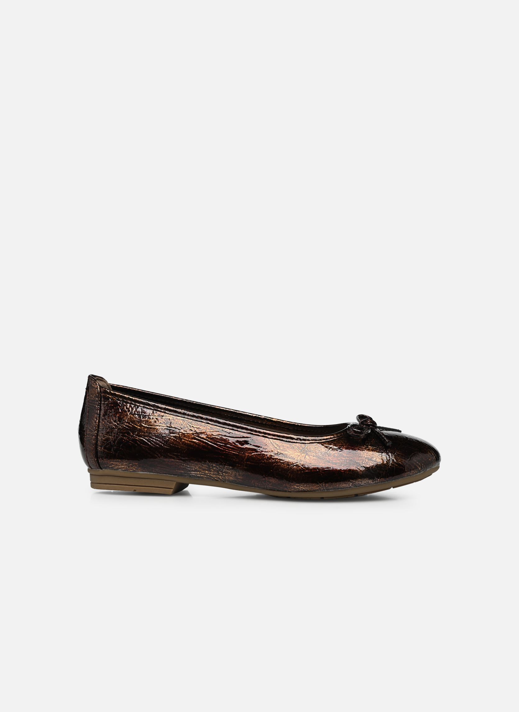 Ballerine classiche 22163-29 donna marrone Jana shoes Ballerine classiche 22163-29 donna marrone COPPER PAT STR