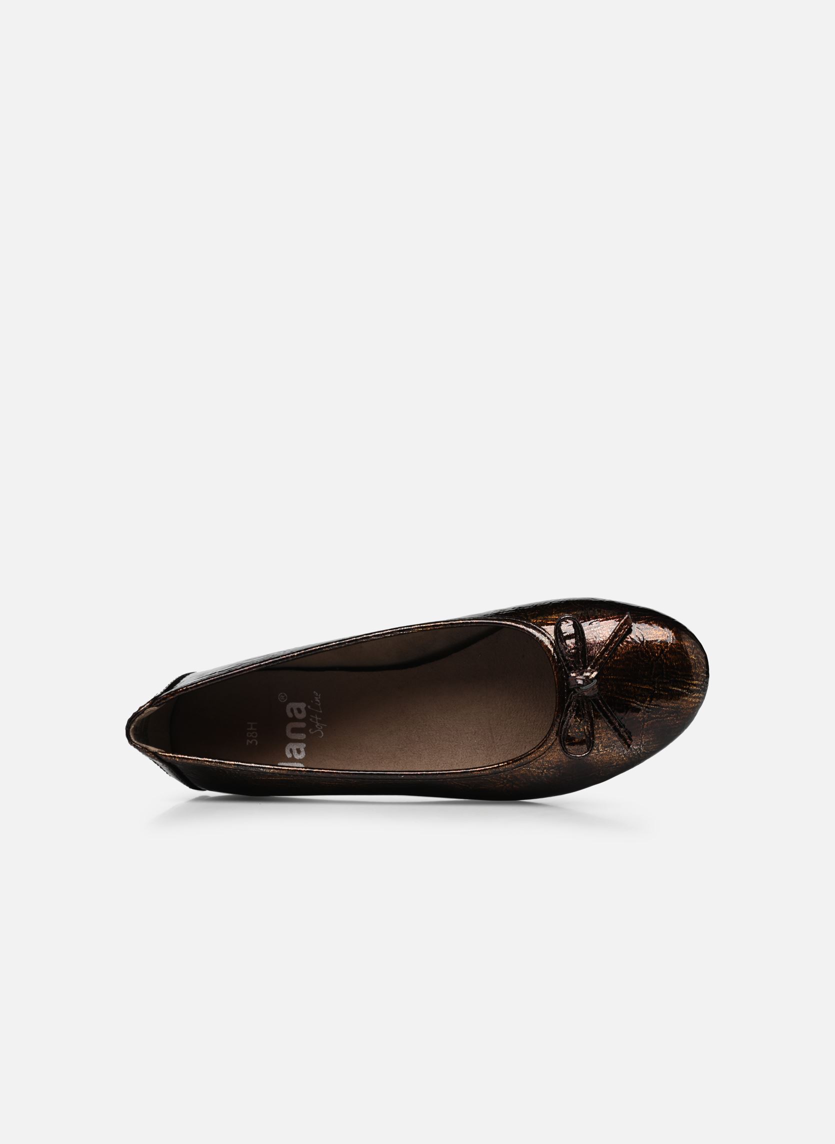 Ballerine classiche 22163-29 donna marrone Jana shoes Ballerine classiche 22163-29 donna marrone COPPER PAT STR