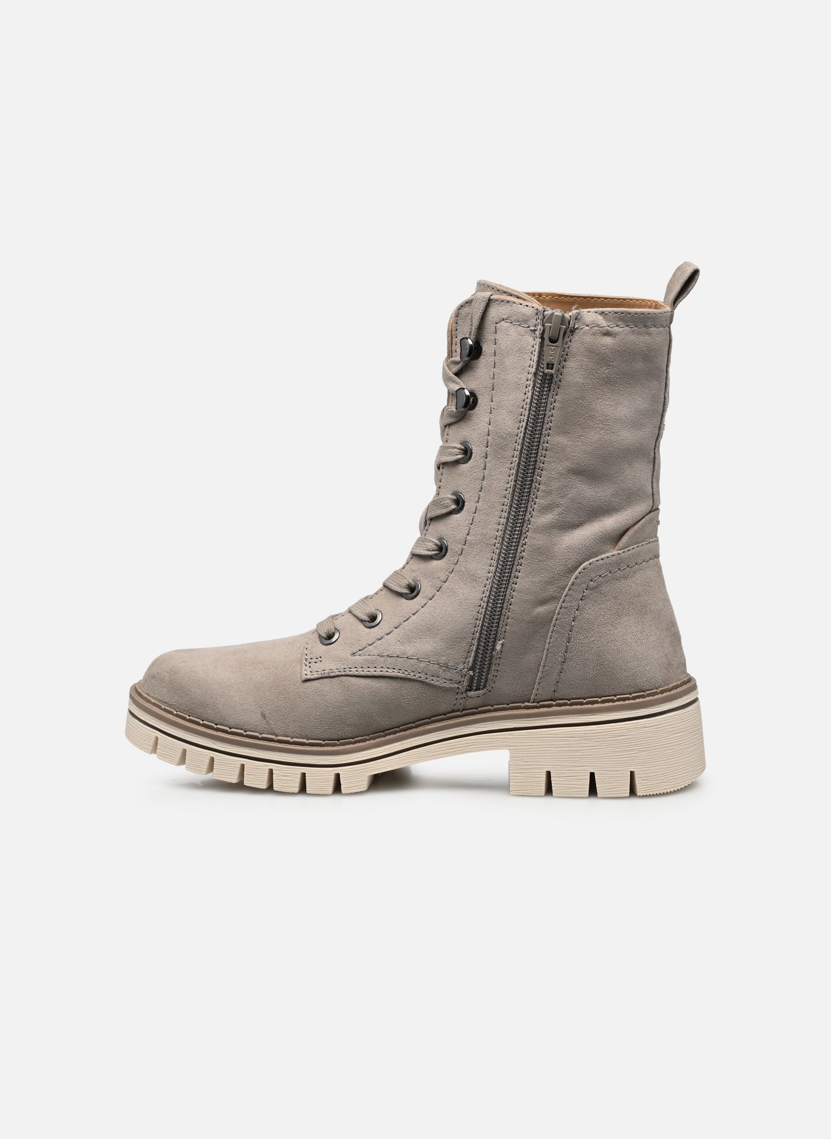 Bottines à lacets 25281-29 femme beige Jana shoes Bottines à lacets 25281-29 femme beige TAUPE