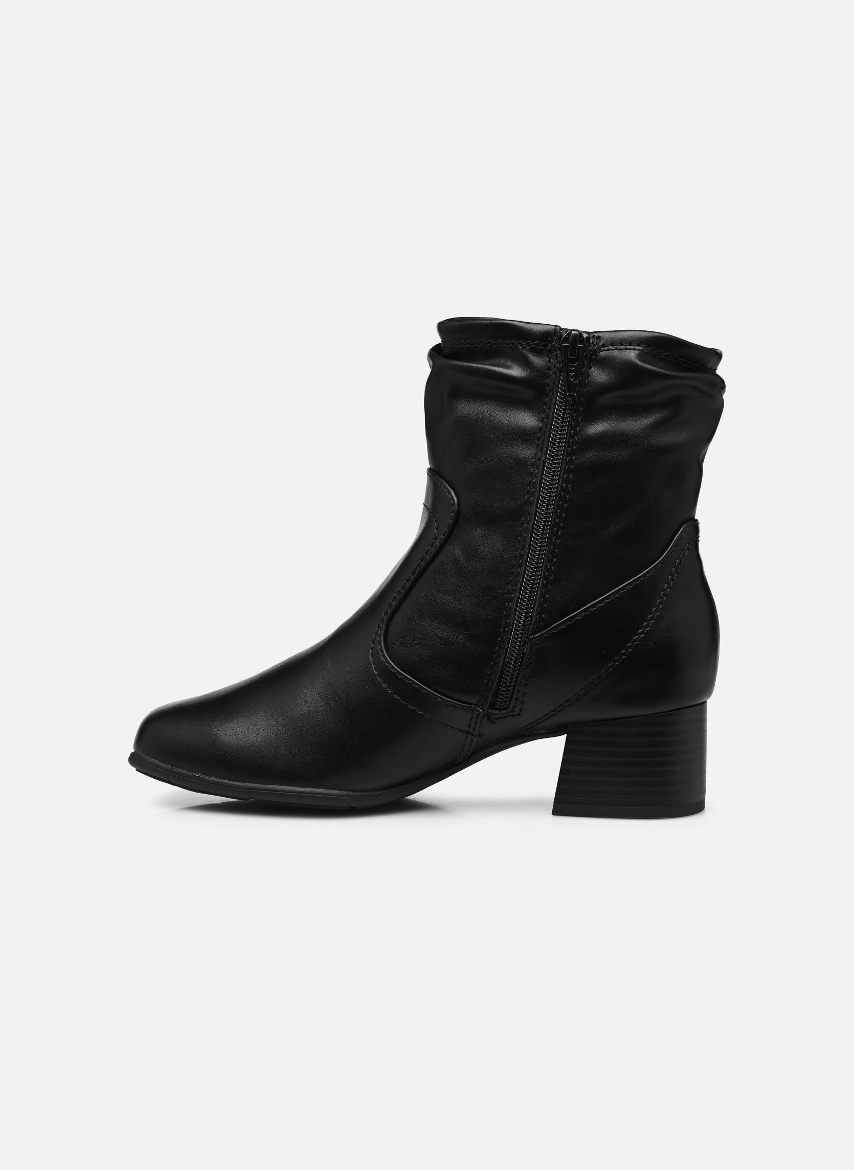 Lage enkellaarsjes 25368-29 dames zwart Jana shoes Lage enkellaarsjes 25368-29 dames zwart BLACK