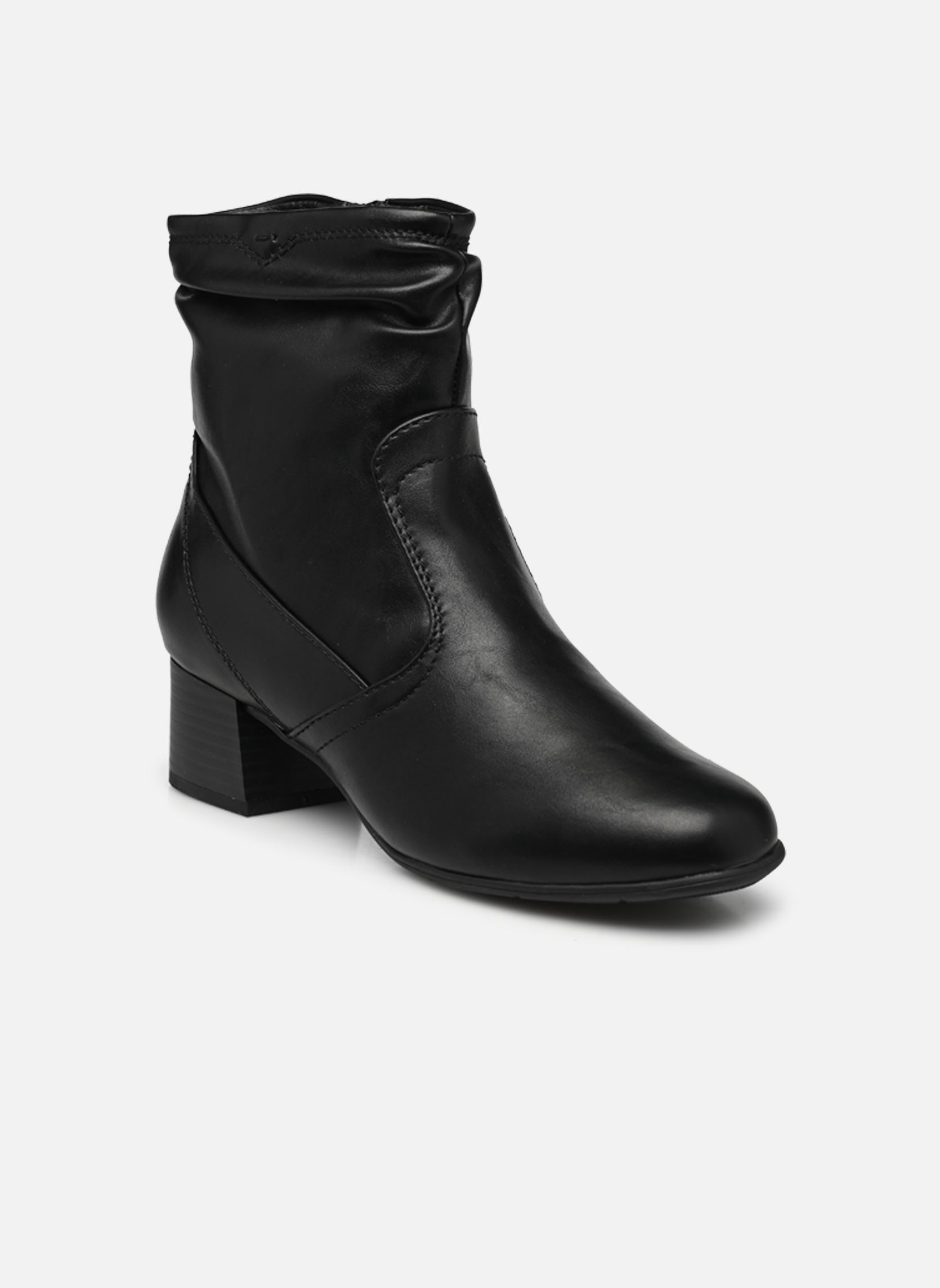 Lage enkellaarsjes 25368-29 dames zwart Jana shoes Lage enkellaarsjes 25368-29 dames zwart BLACK