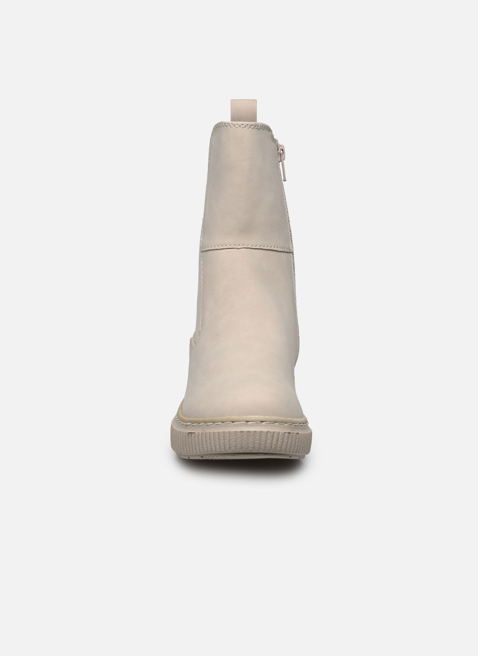 Bottes Plateforme Femme Jana - Style Dentelle Vegan - Confort Pieds Larges - Tendance Automne/Hiver