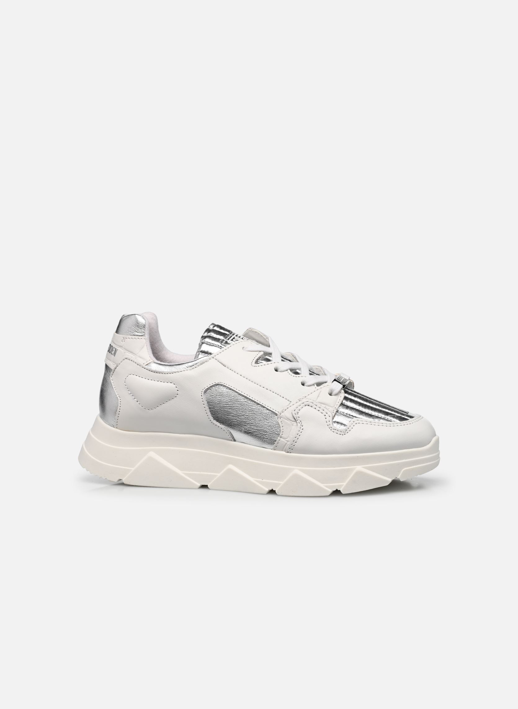 Baskets basses POPPY femme blanc Steve Madden Baskets basses POPPY femme blanc SILVER/WHITE