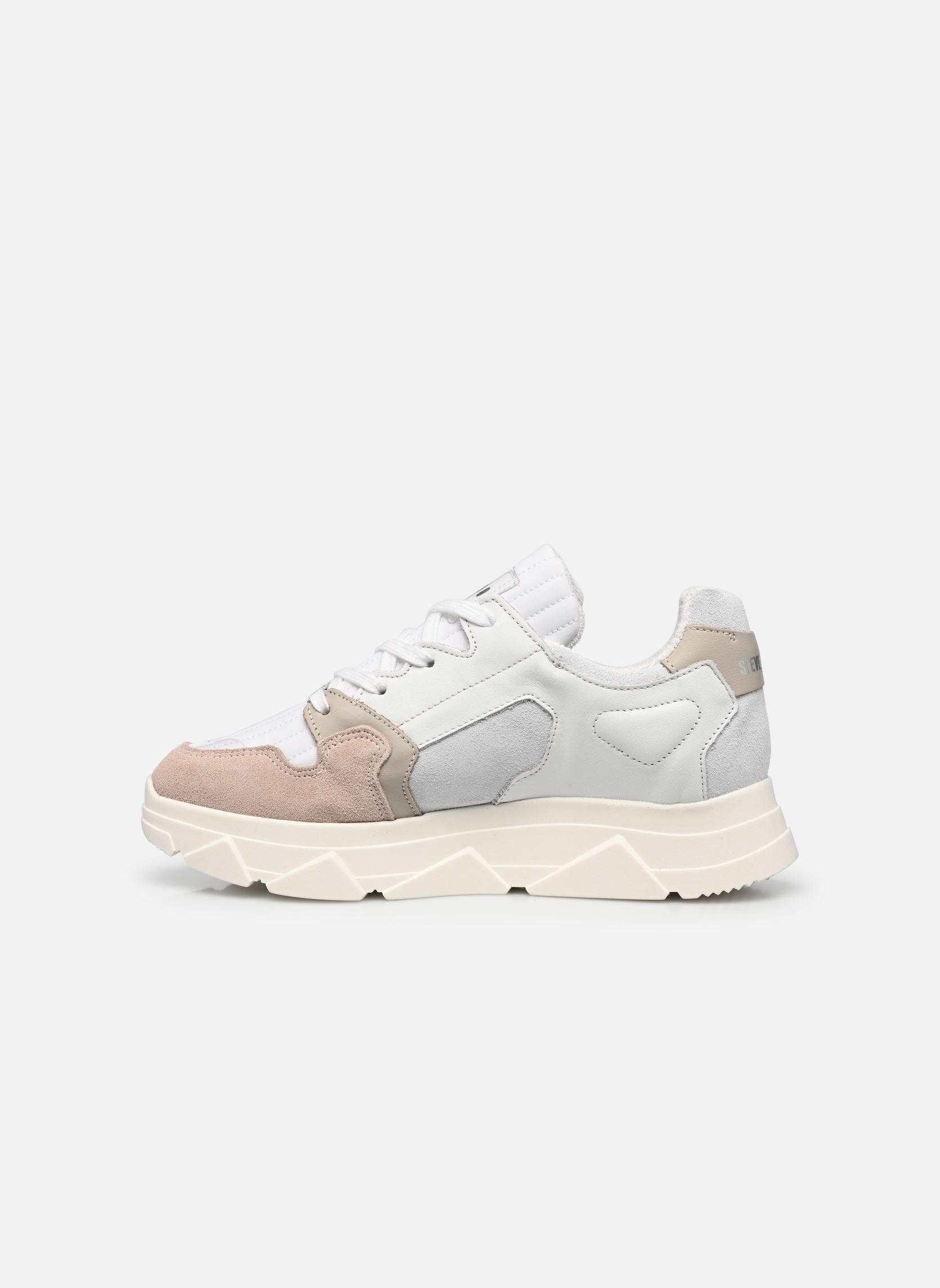 Niedrige Sneaker POPPY damen weiß Steve Madden Niedrige Sneaker POPPY damen weiß White/pink