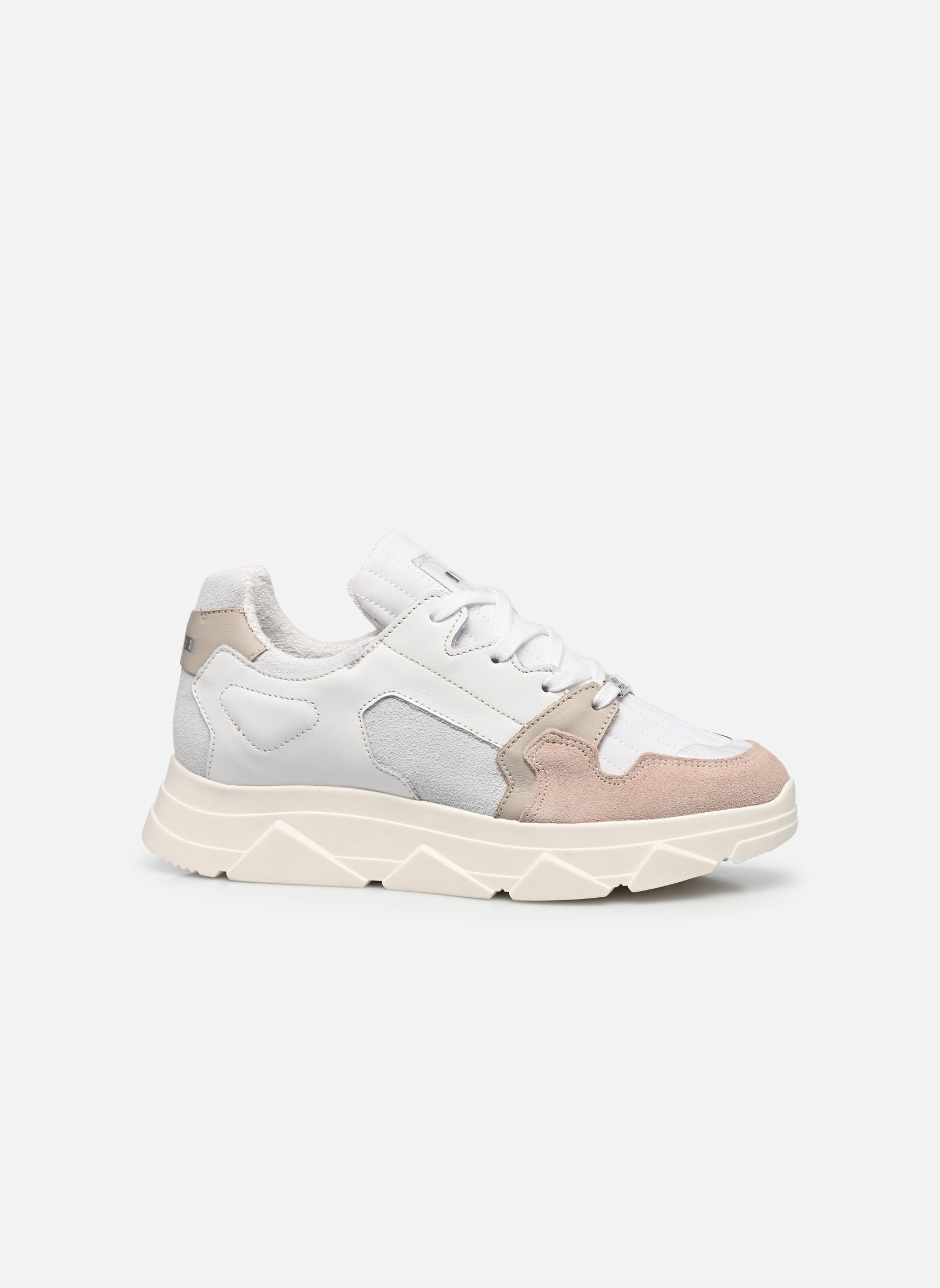 Niedrige Sneaker POPPY damen weiß Steve Madden Niedrige Sneaker POPPY damen weiß White/pink