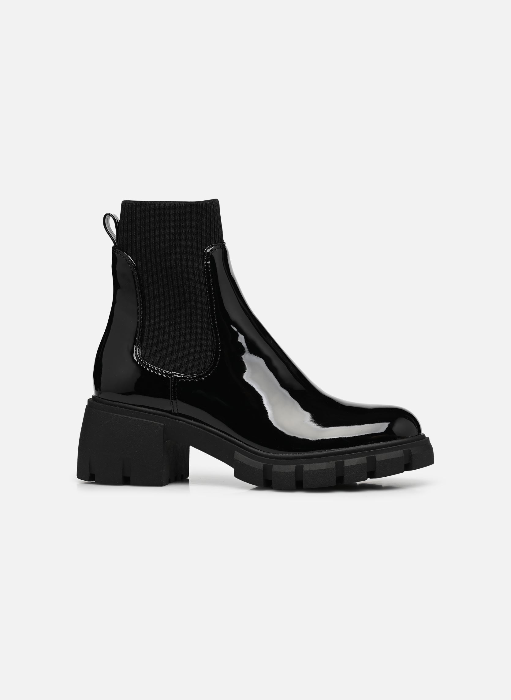 Niedrige Ankle Boots HUTCH damen schwarz Steve Madden Niedrige Ankle Boots HUTCH damen schwarz Black Patent