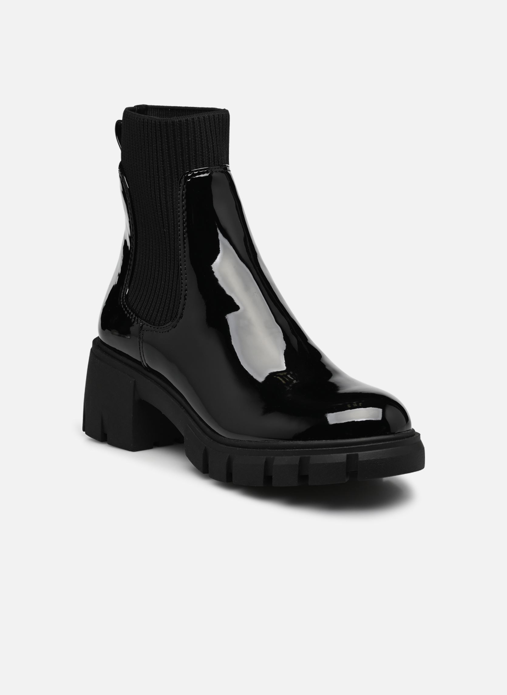 Niedrige Ankle Boots HUTCH damen schwarz Steve Madden Niedrige Ankle Boots HUTCH damen schwarz Black Patent