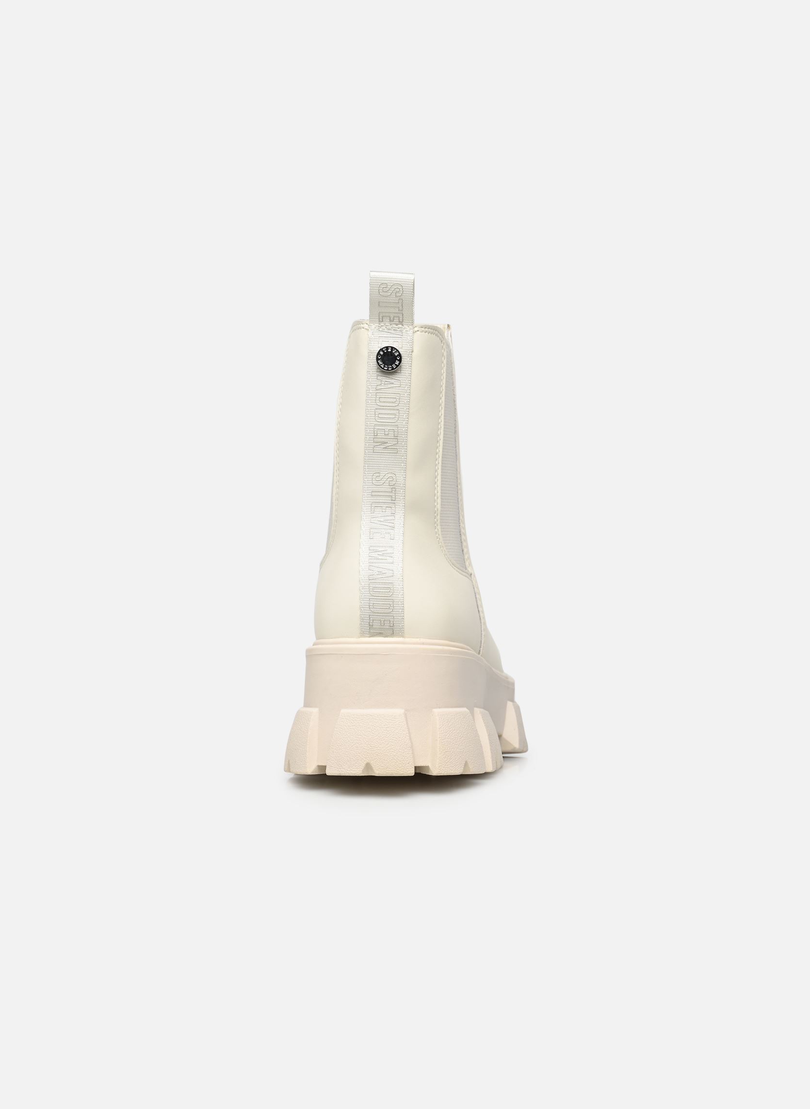 Niedrige Ankle Boots TUNNEL damen weiß Steve Madden Niedrige Ankle Boots TUNNEL damen weiß Bone Leather