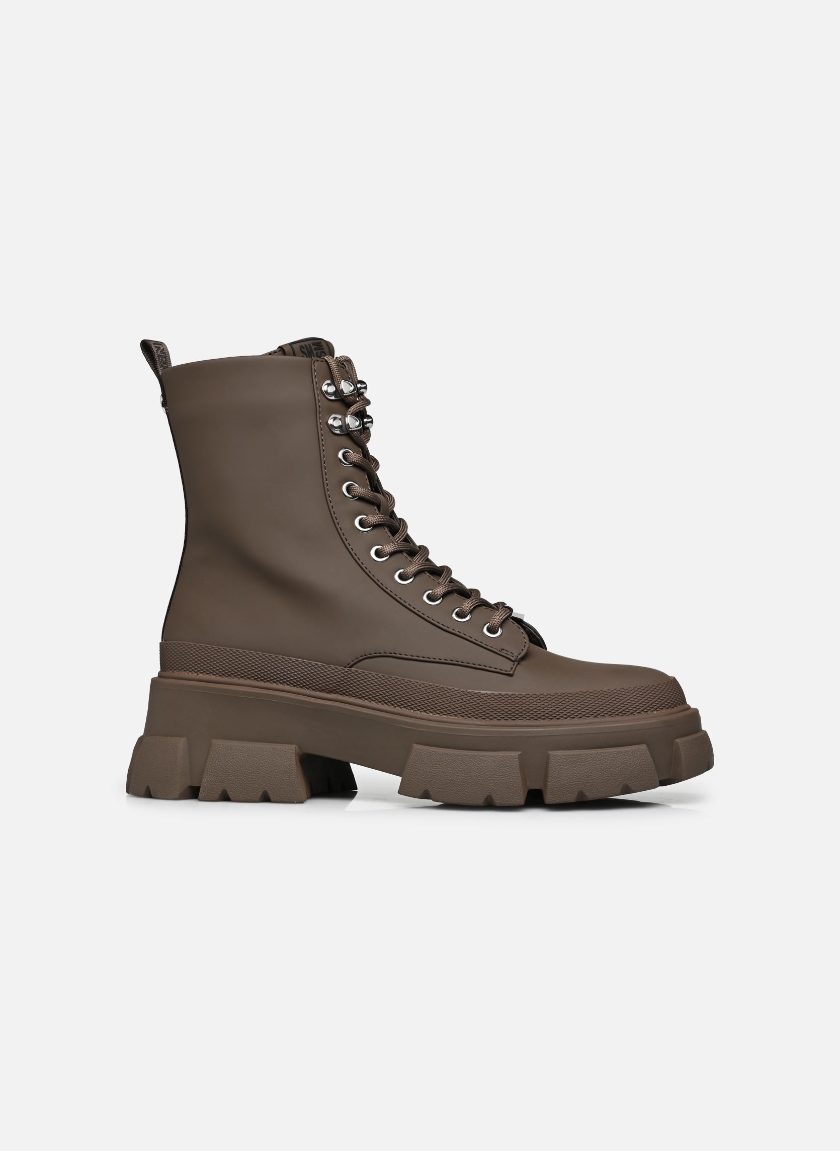 Bottines à lacets FORECAST femme marron Steve Madden Bottines à lacets FORECAST femme marron Dark Taupe