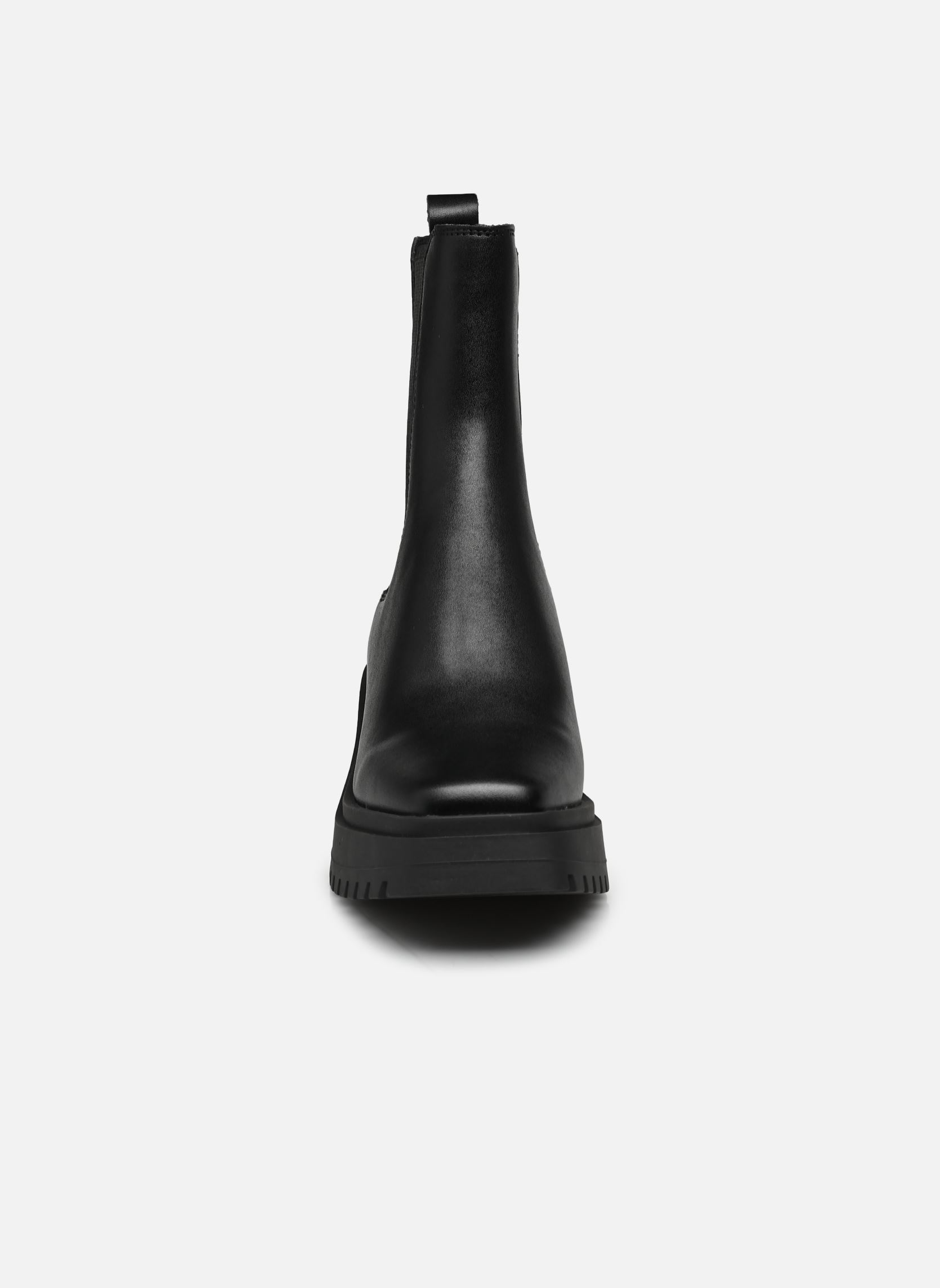 Lage enkellaarsjes PARKWAY dames zwart Steve Madden Lage enkellaarsjes PARKWAY dames zwart Black leather