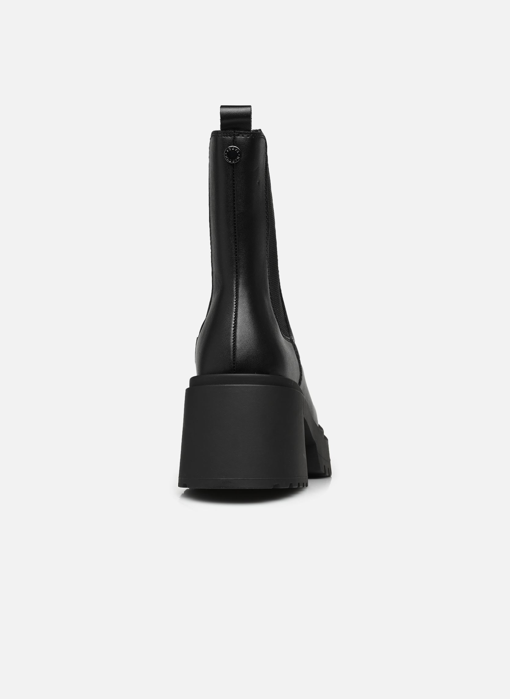 Lage enkellaarsjes PARKWAY dames zwart Steve Madden Lage enkellaarsjes PARKWAY dames zwart Black leather