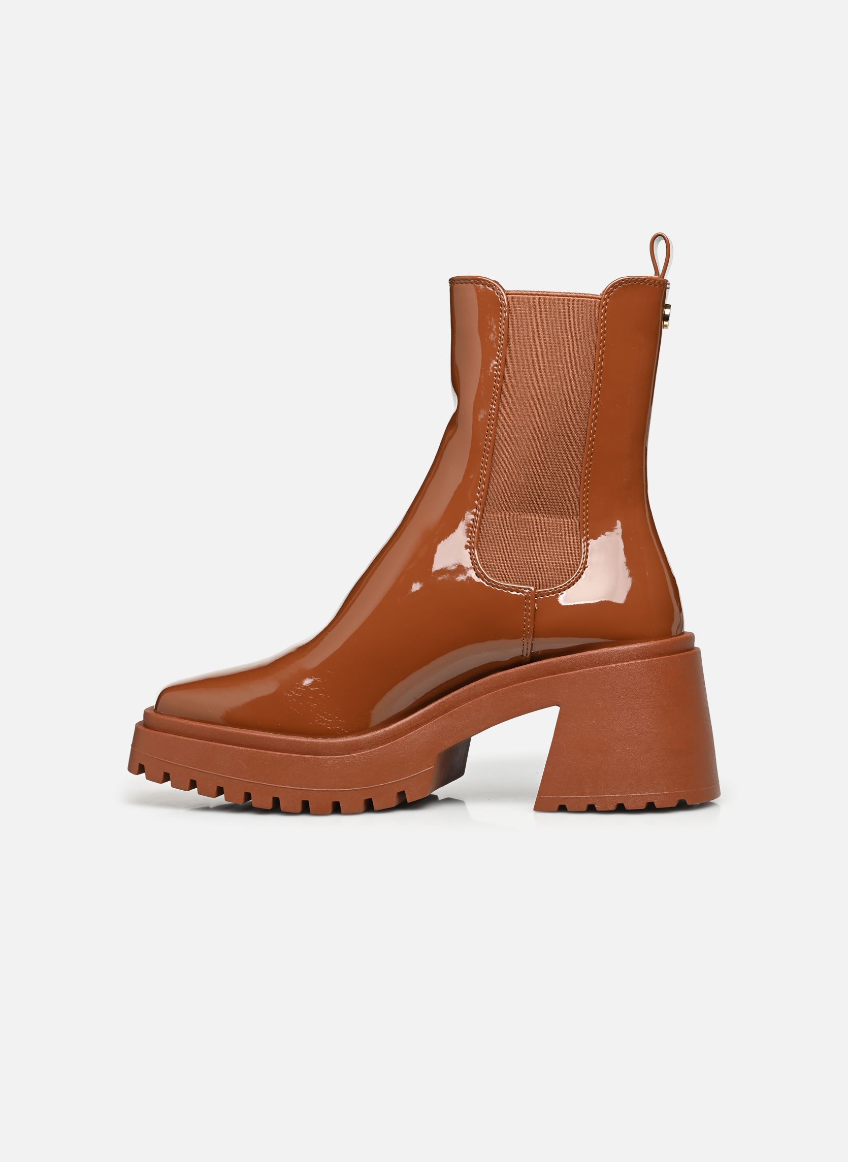 Niedrige Ankle Boots PARKWAY damen braun Steve Madden Niedrige Ankle Boots PARKWAY damen braun Cognac