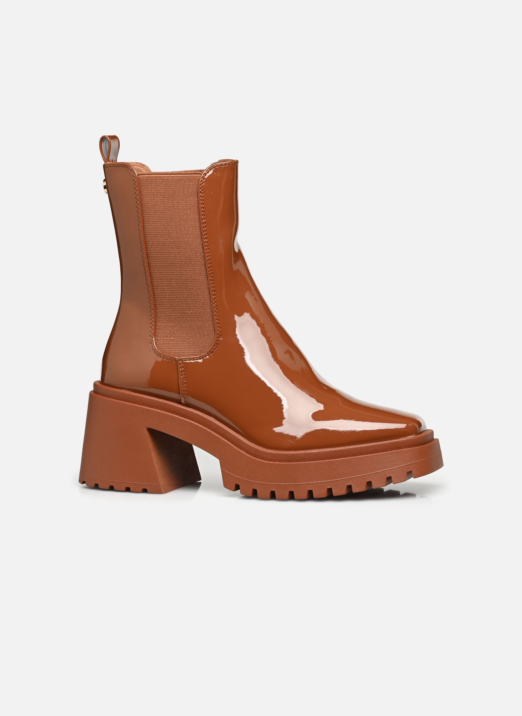 Niedrige Ankle Boots PARKWAY damen braun Steve Madden Niedrige Ankle Boots PARKWAY damen braun Cognac