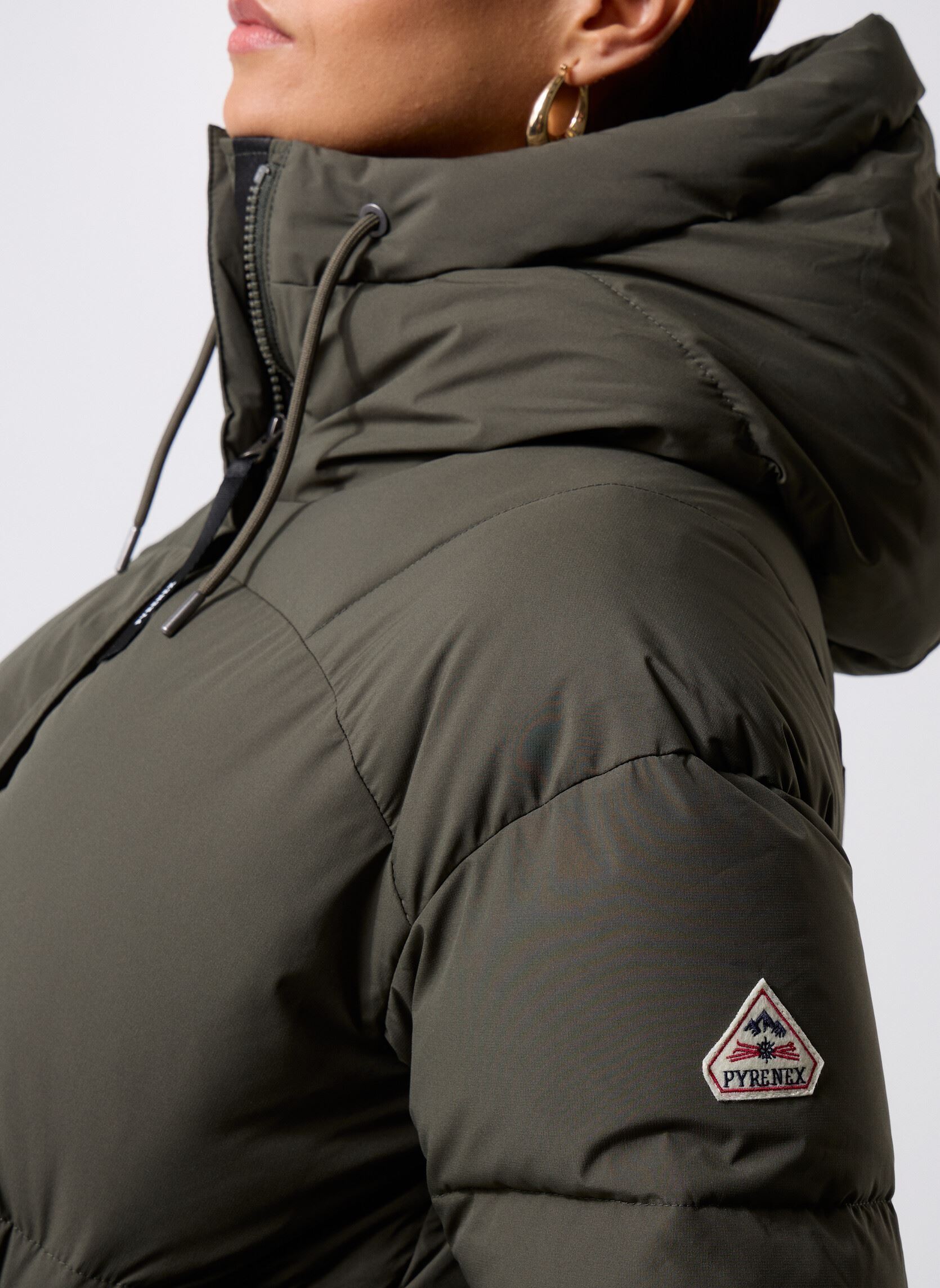 Doudounes HARMONIE femme vert Pyrenex Doudounes HARMONIE femme vert DEEP KHAKI