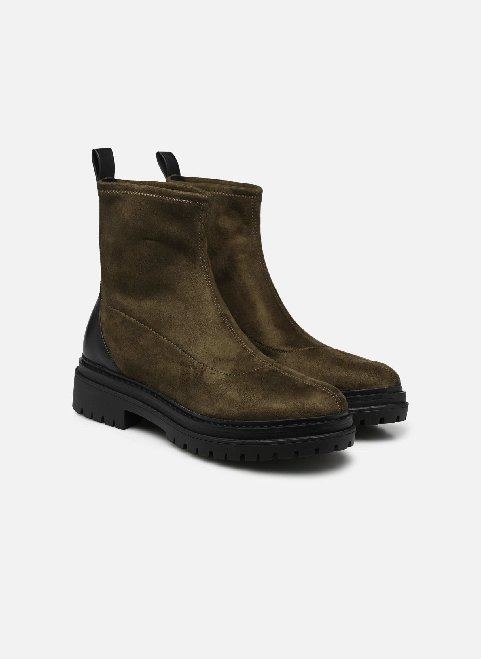 Bottines basses COMET LUG BOOTIE femme vert Michael Michael Kors Bottines basses COMET LUG BOOTIE femme vert OLIVE