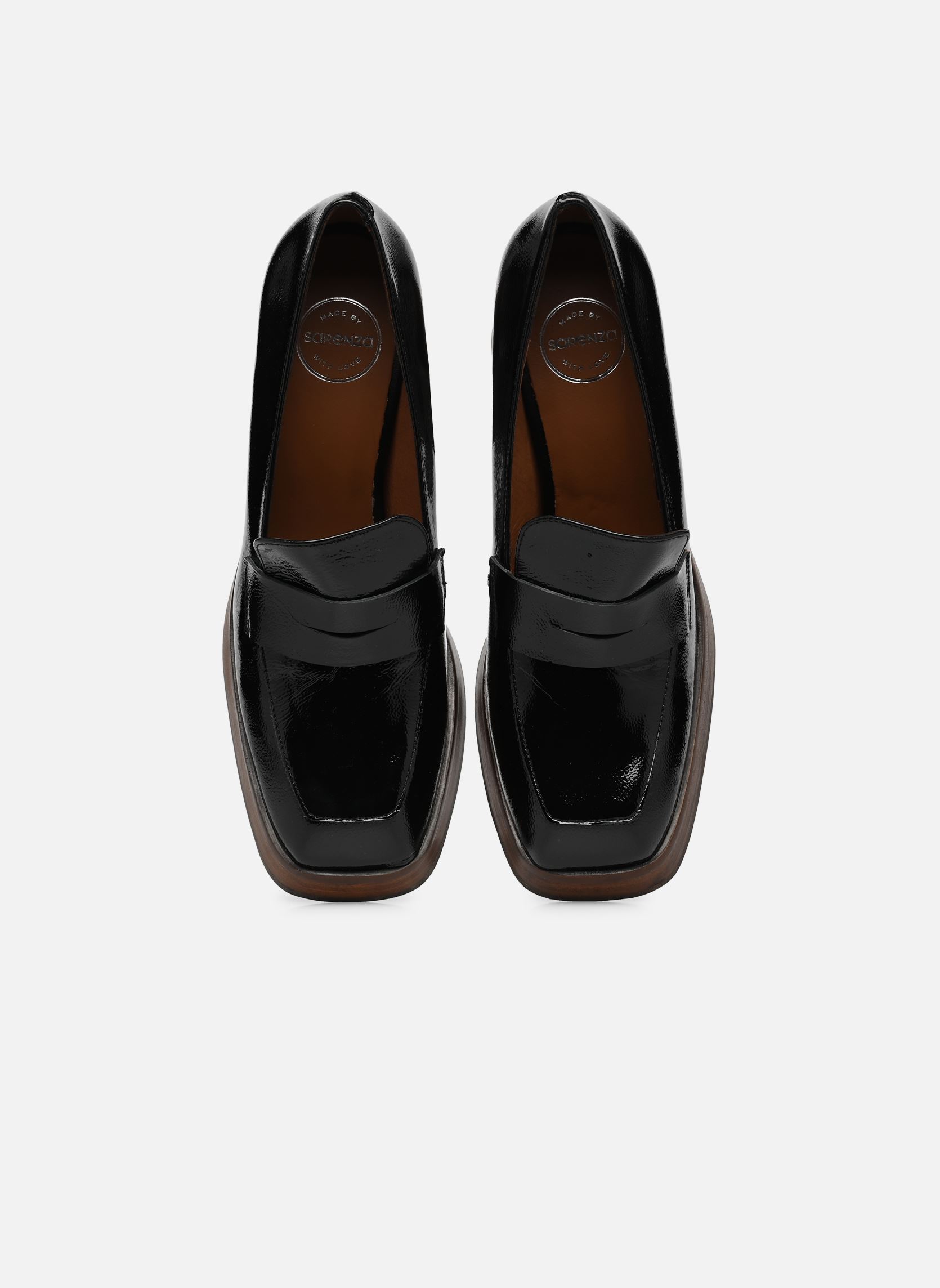 Mocassins Midori - Mocassin plateforme femme noir Made By Sarenza Mocassins Midori - Mocassin plateforme femme noir CYBIL NOIR VERNIS