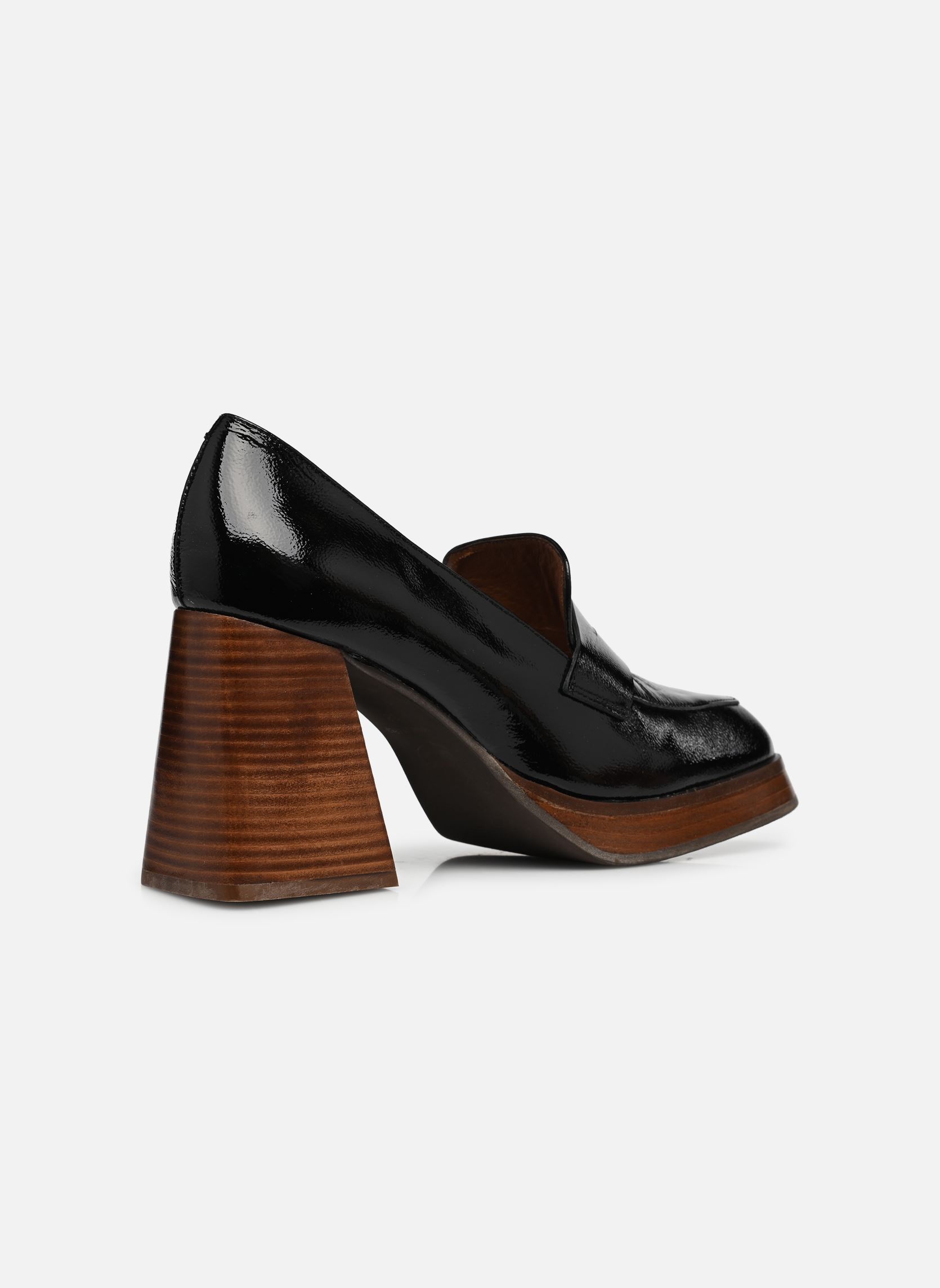Mocassins Midori - Mocassin plateforme femme noir Made By Sarenza Mocassins Midori - Mocassin plateforme femme noir CYBIL NOIR VERNIS