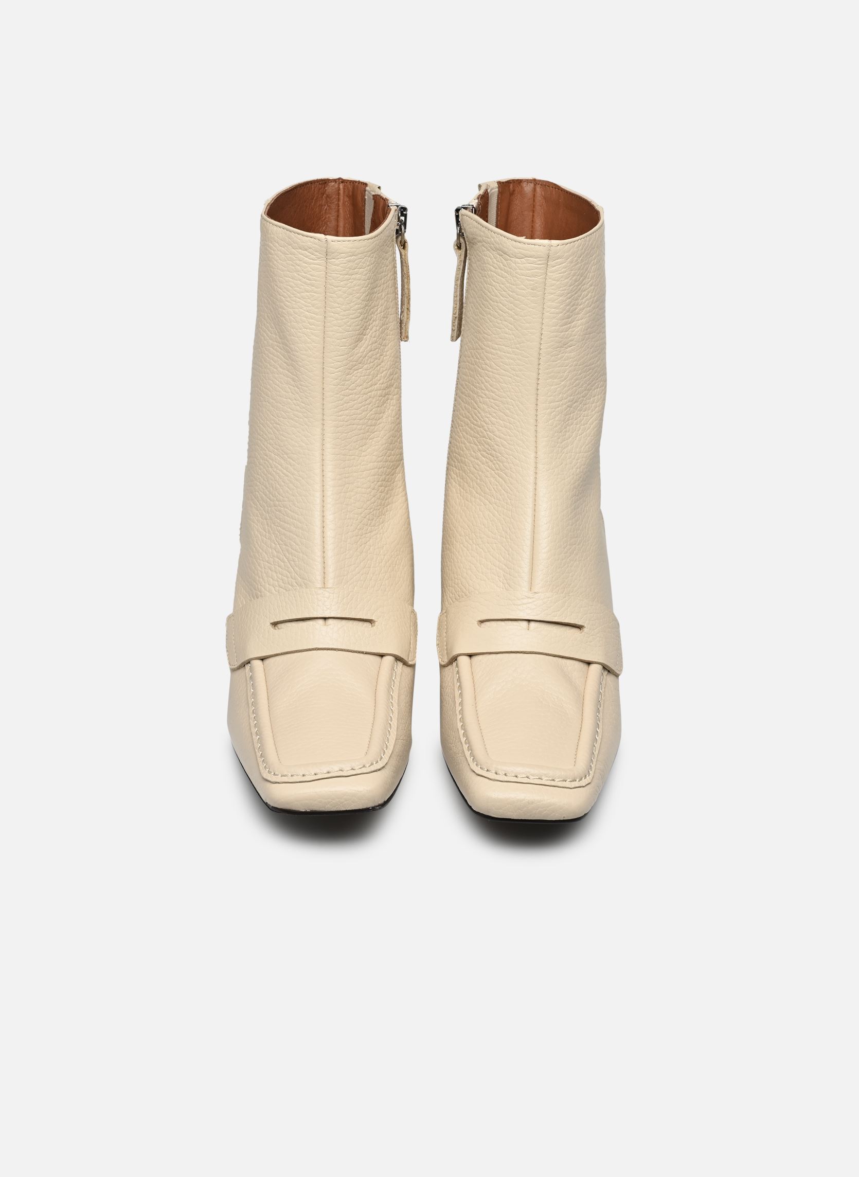 Bottines basses Ludivine H22 femme blanc Made By Sarenza Bottines basses Ludivine H22 femme blanc NUCLEO NACRE