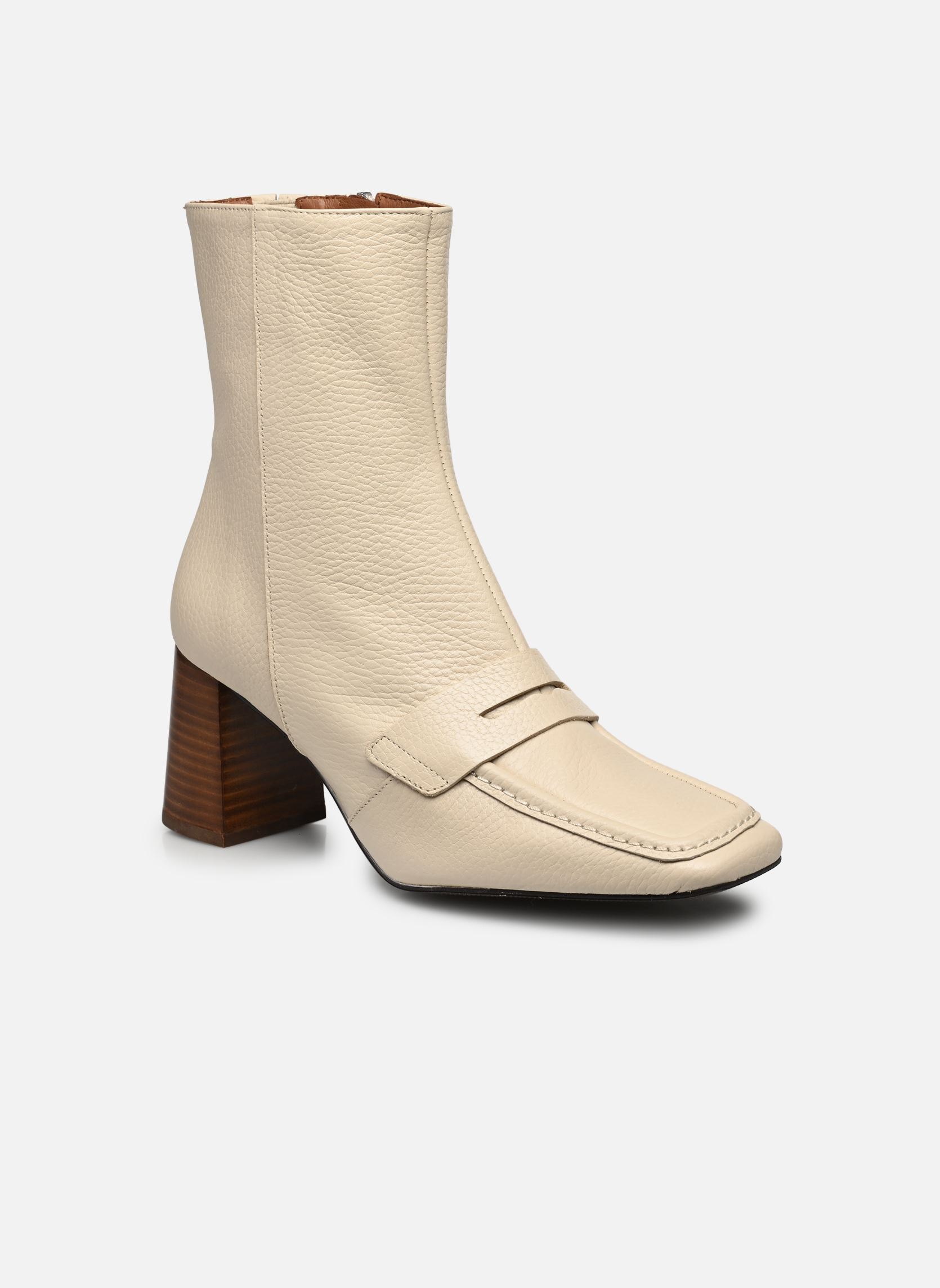 Bottines basses Ludivine H22 femme blanc Made By Sarenza Bottines basses Ludivine H22 femme blanc NUCLEO NACRE