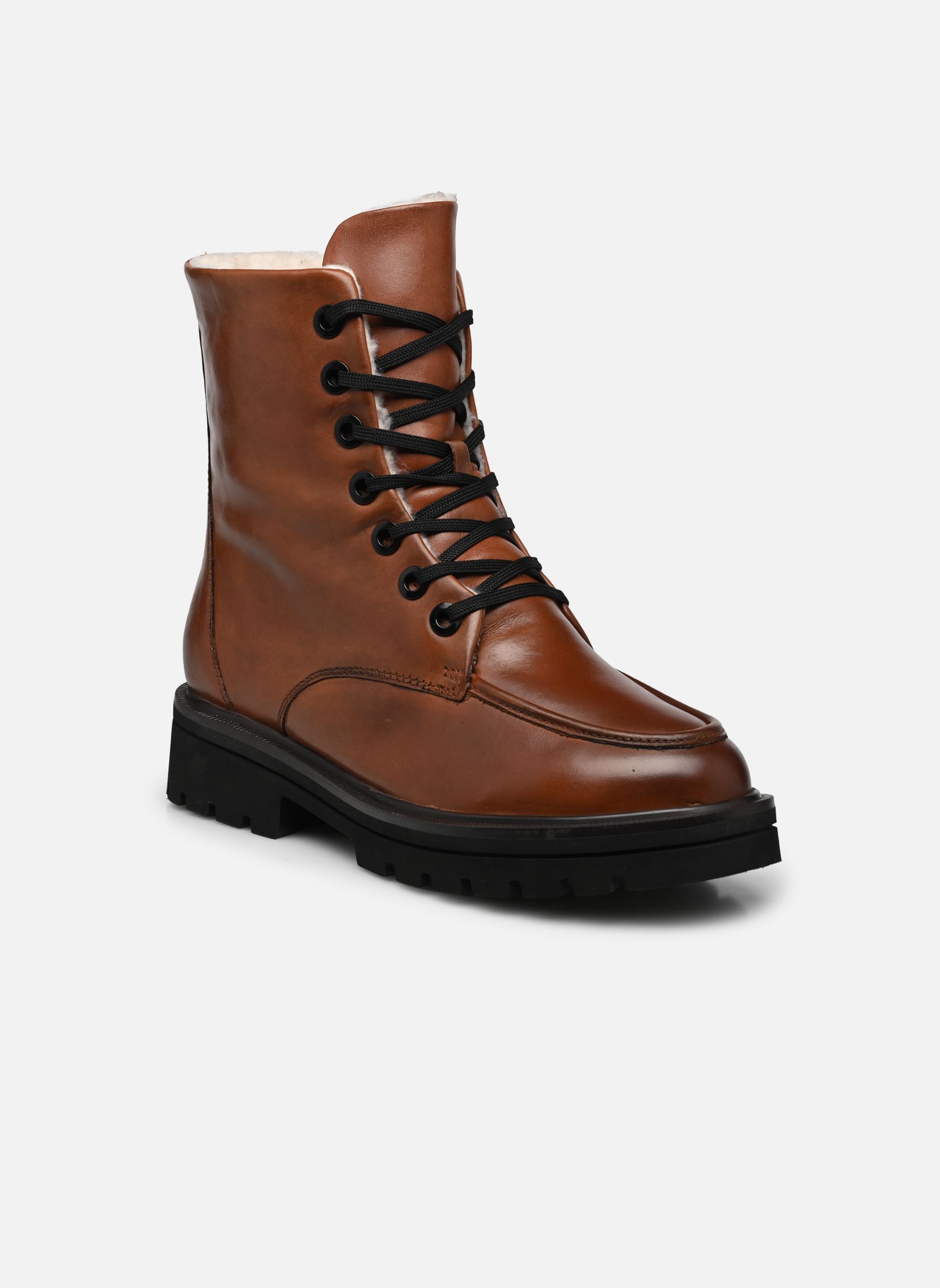 Geschnürte Stiefeletten 26218-29 damen braun Caprice Geschnürte Stiefeletten 26218-29 damen braun COGNAC NAPPA