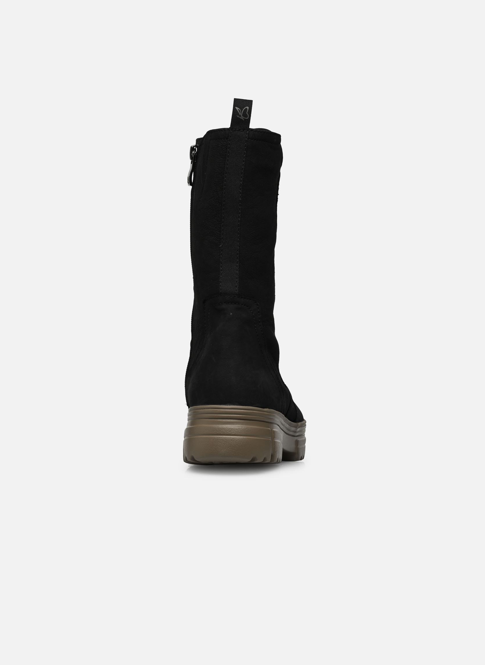 Niedrige Ankle Boots 26408-29 damen schwarz Caprice Niedrige Ankle Boots 26408-29 damen schwarz BLACK NUBUC
