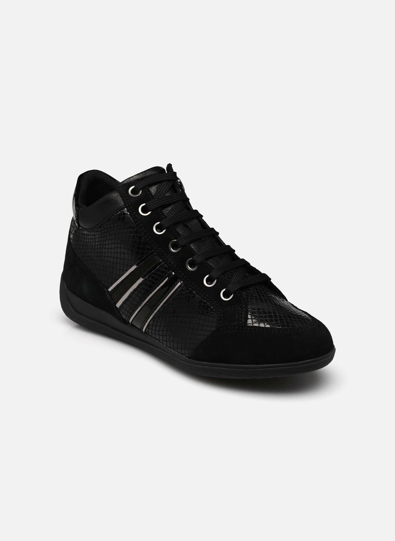 Zapatillas altas D MYRIA D2668B mujer negro Geox Zapatillas altas D MYRIA D2668B mujer negro Noir