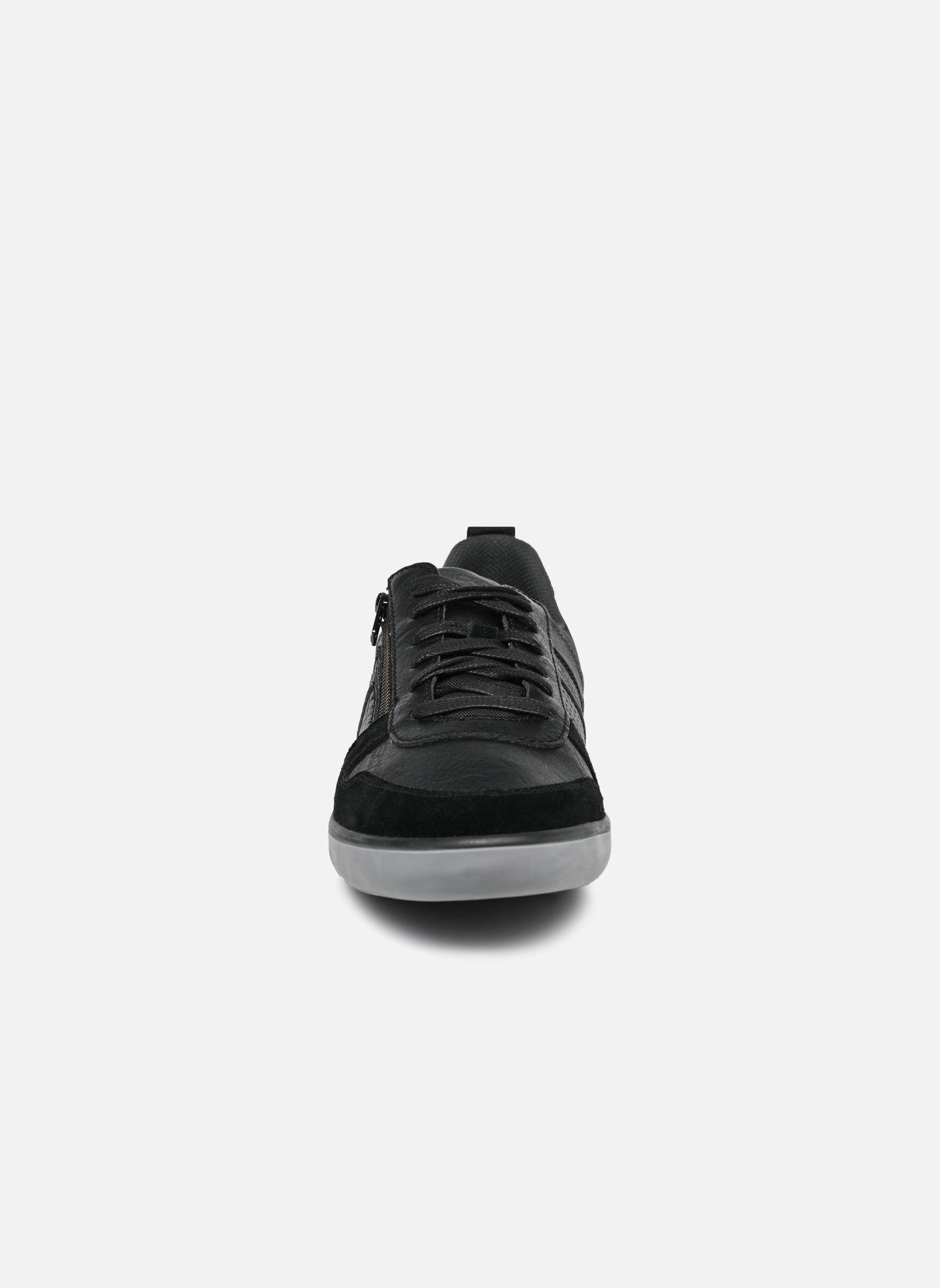 Baskets basses U ELVER U25BCB homme noir Geox Baskets basses U ELVER U25BCB homme noir NOIR