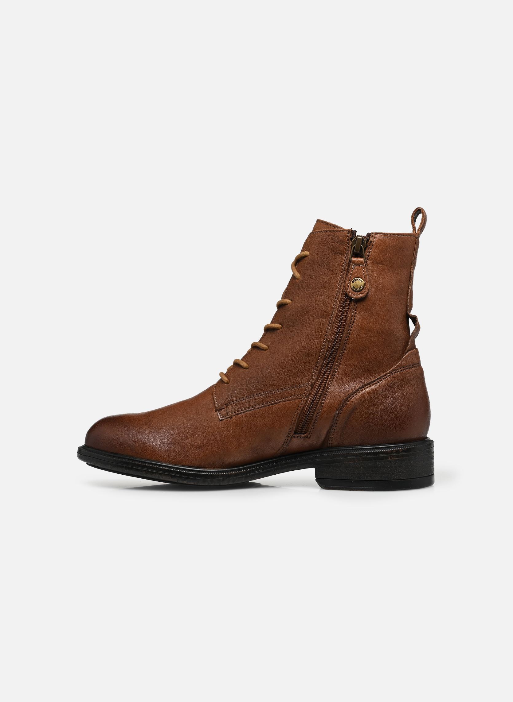 Botines con cordones D CATRIA D16LQA mujer marrón Geox Botines con cordones D CATRIA D16LQA mujer marrón Brun