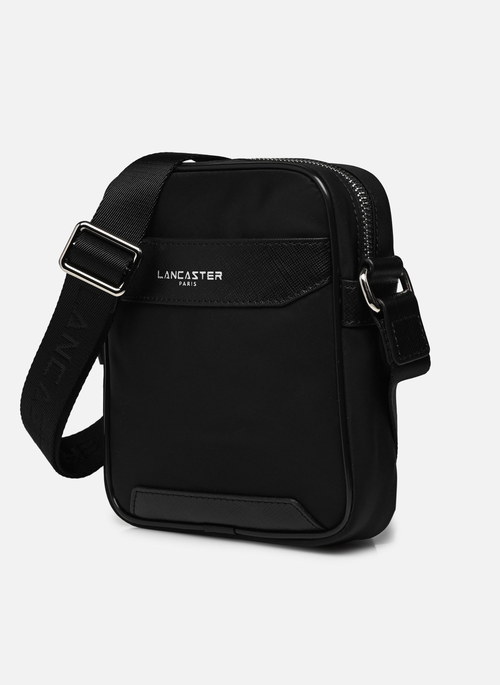 Schoudertassen Trotteur Zippée Basic Metropole heren zwart Lancaster Schoudertassen Trotteur Zippée Basic Metropole heren zwart NOIR 2