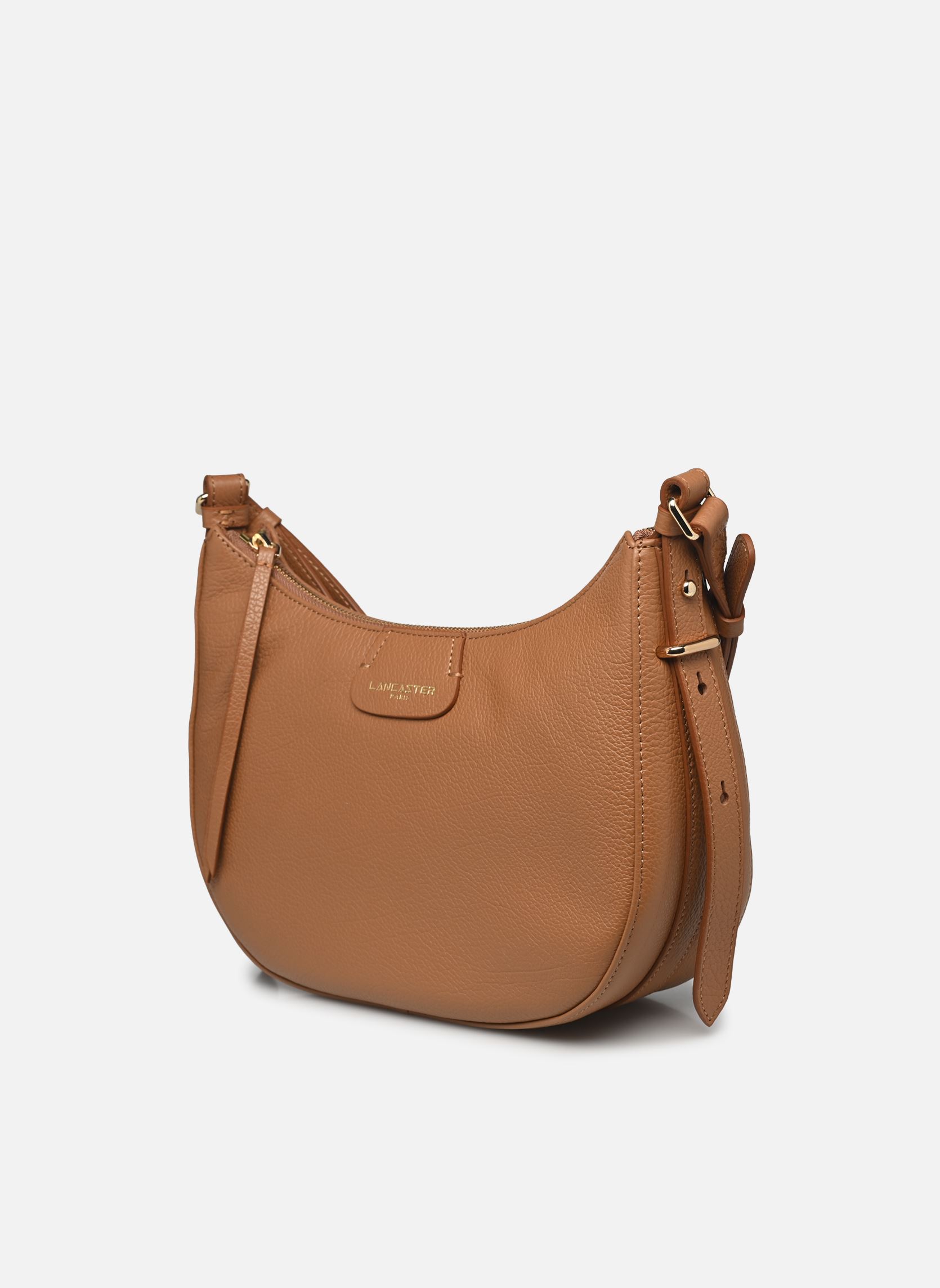 Sacs Sac Hobo Zippé M Dune femme marron Lancaster Sacs Sac Hobo Zippé M Dune femme marron CAMEL