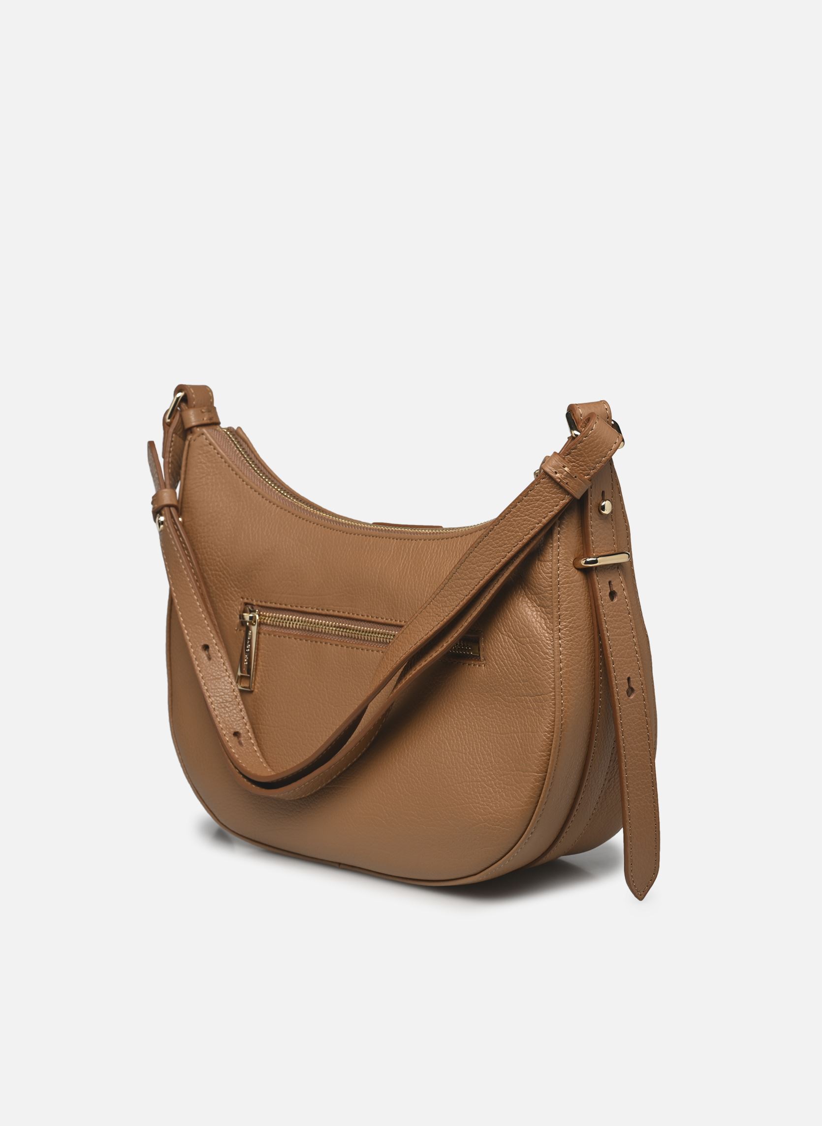 Sacs Sac Hobo Zippé M Dune femme marron Lancaster Sacs Sac Hobo Zippé M Dune femme marron CAMEL