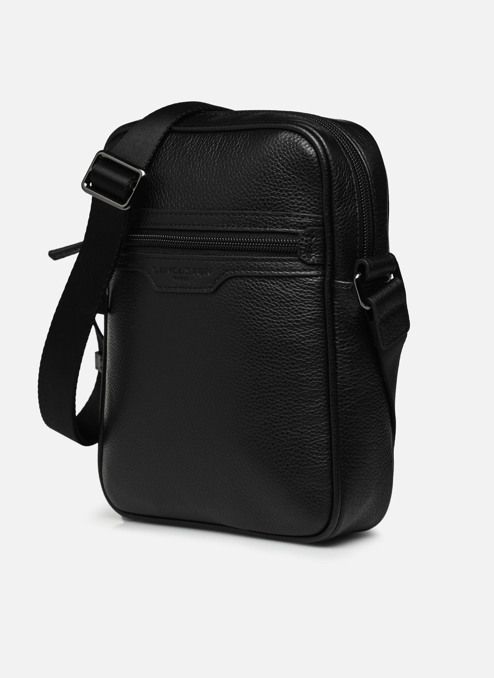 Borse a tracolla Sac trotteur Zippée Milano Gentlemen uomo nero Lancaster Borse a tracolla Sac trotteur Zippée Milano Gentlemen uomo nero NOIR