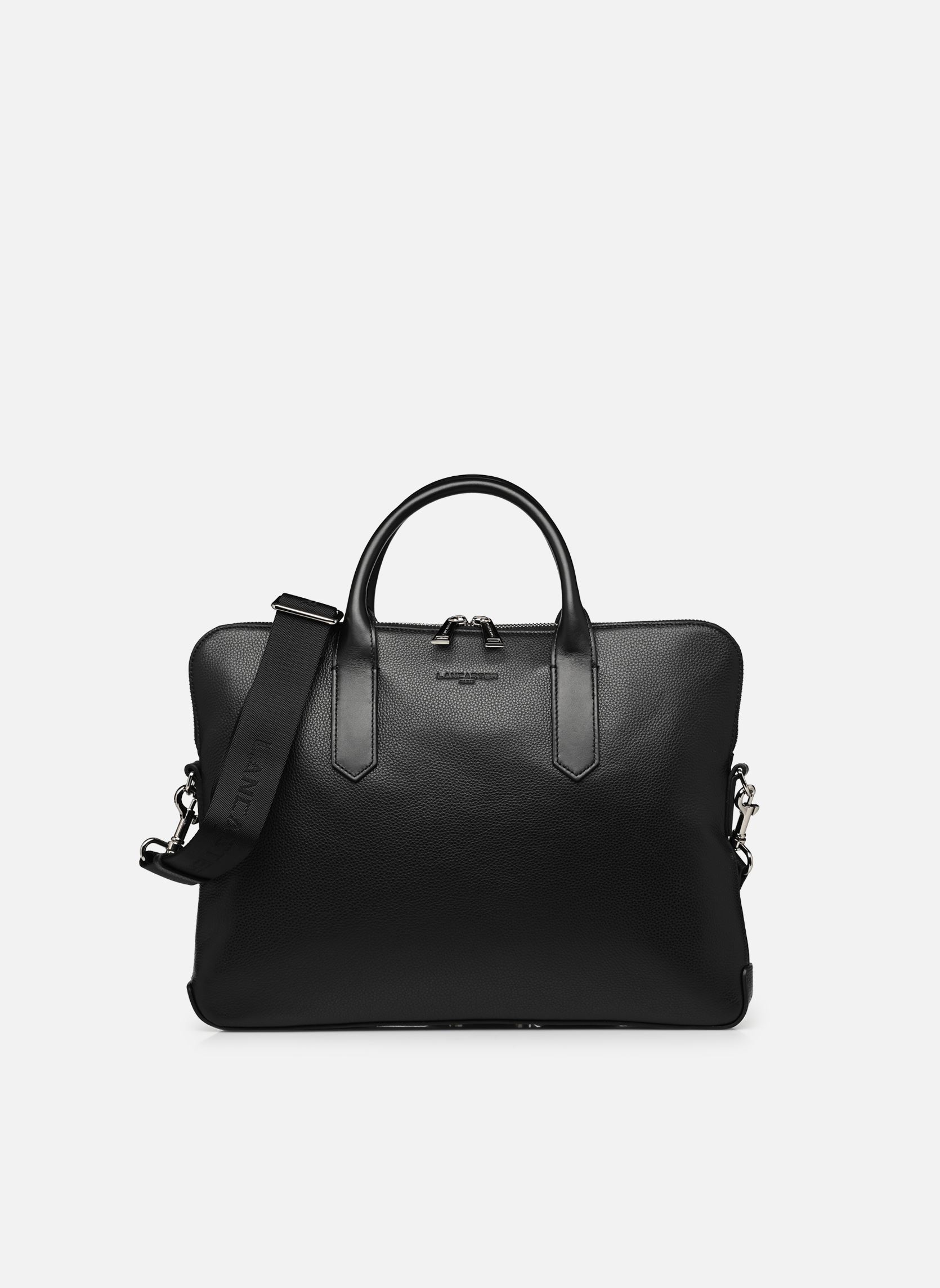 computertas Porte Documents Zippé Milano Homme heren zwart Lancaster computertas Porte Documents Zippé Milano Homme heren zwart NOIR