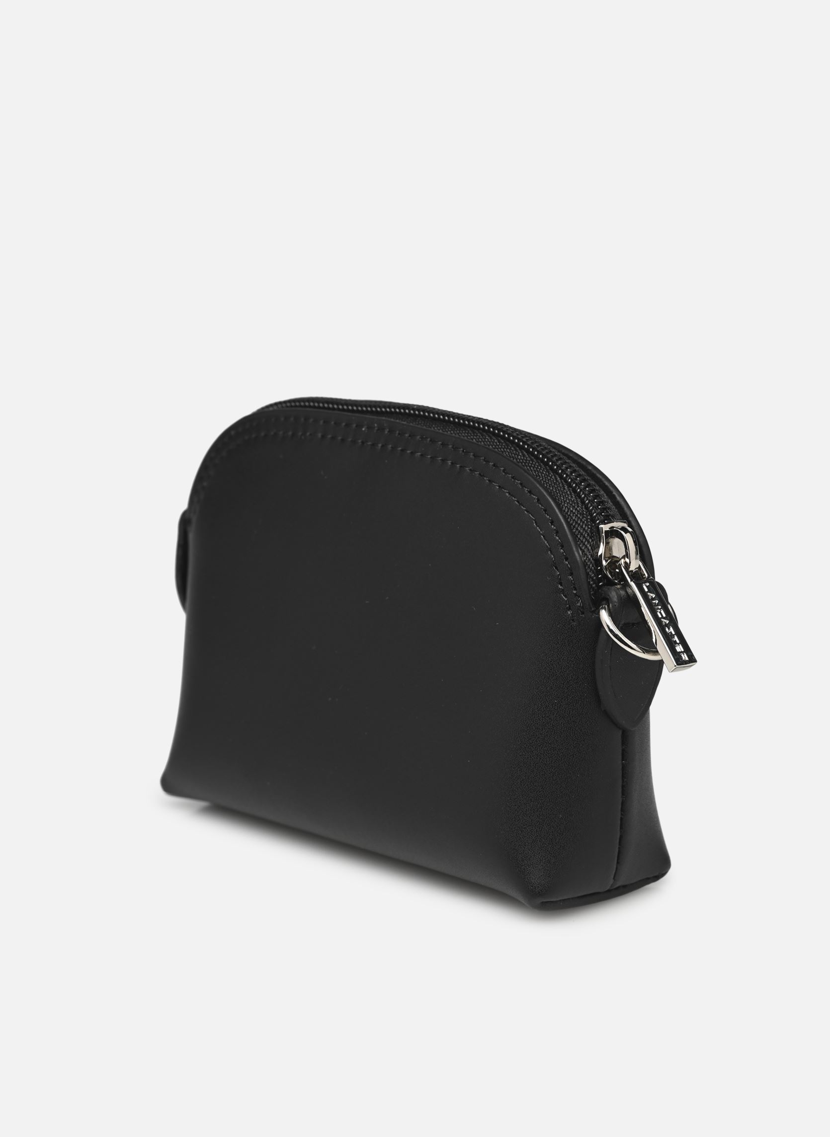 Monedero Porte Monnaie Zippée Smooth mujer negro Lancaster Monedero Porte Monnaie Zippée Smooth mujer negro NOIR