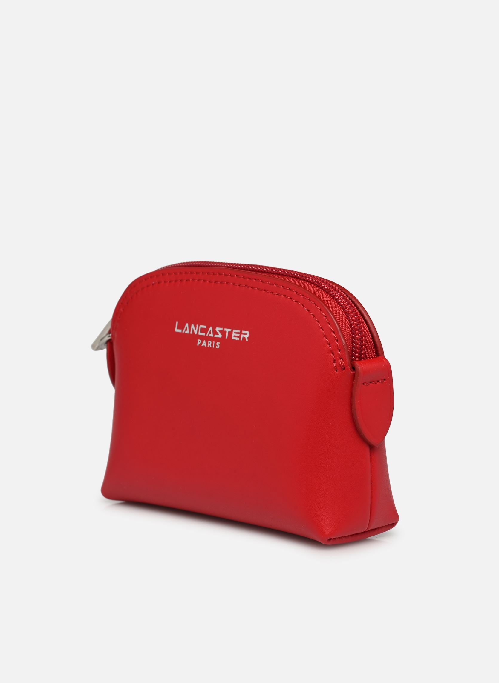 Portemonnees met rits Porte Monnaie Zippée Smooth dames rood Lancaster Portemonnees met rits Porte Monnaie Zippée Smooth dames rood Rouge