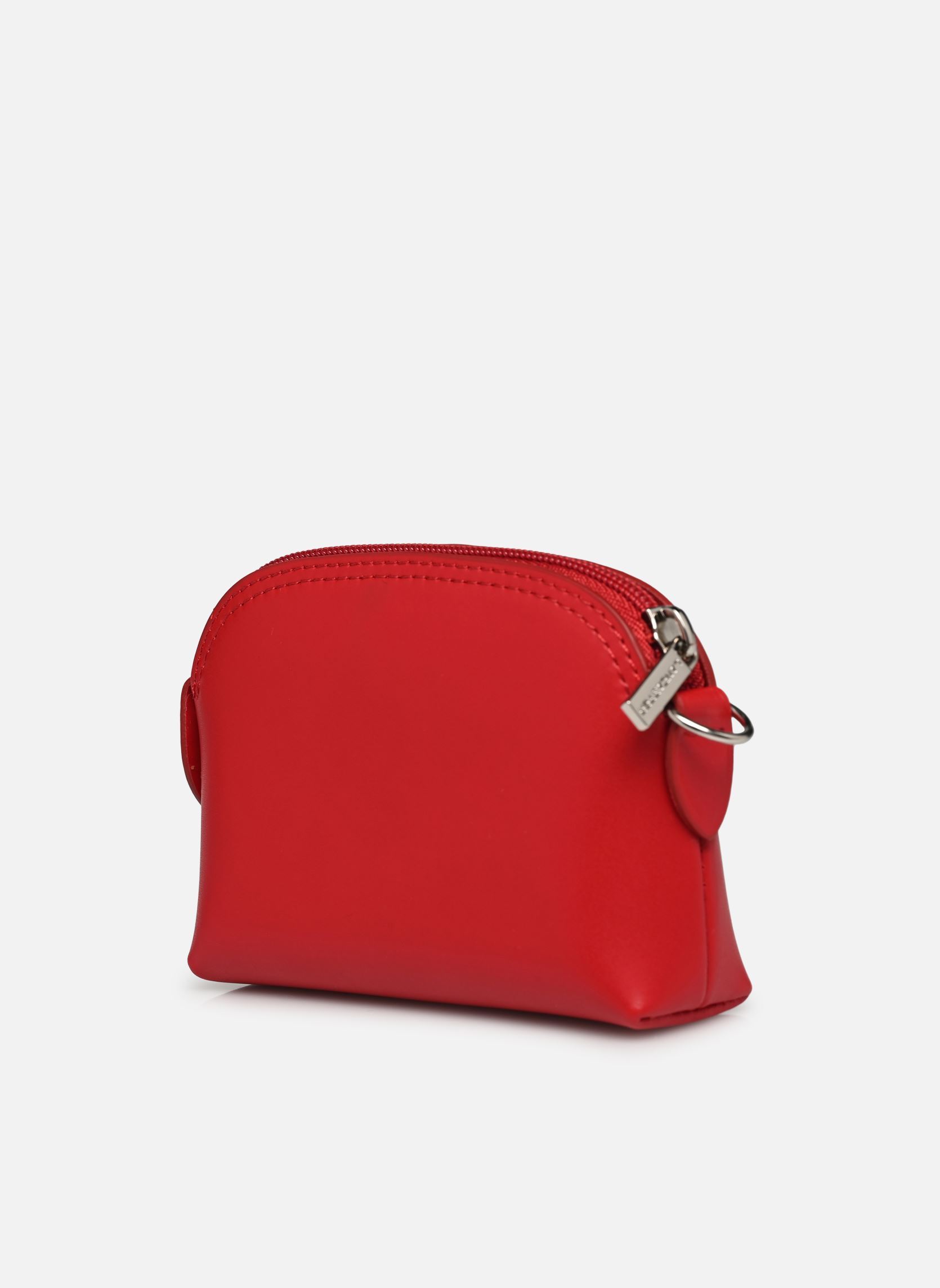 Portemonnees met rits Porte Monnaie Zippée Smooth dames rood Lancaster Portemonnees met rits Porte Monnaie Zippée Smooth dames rood Rouge