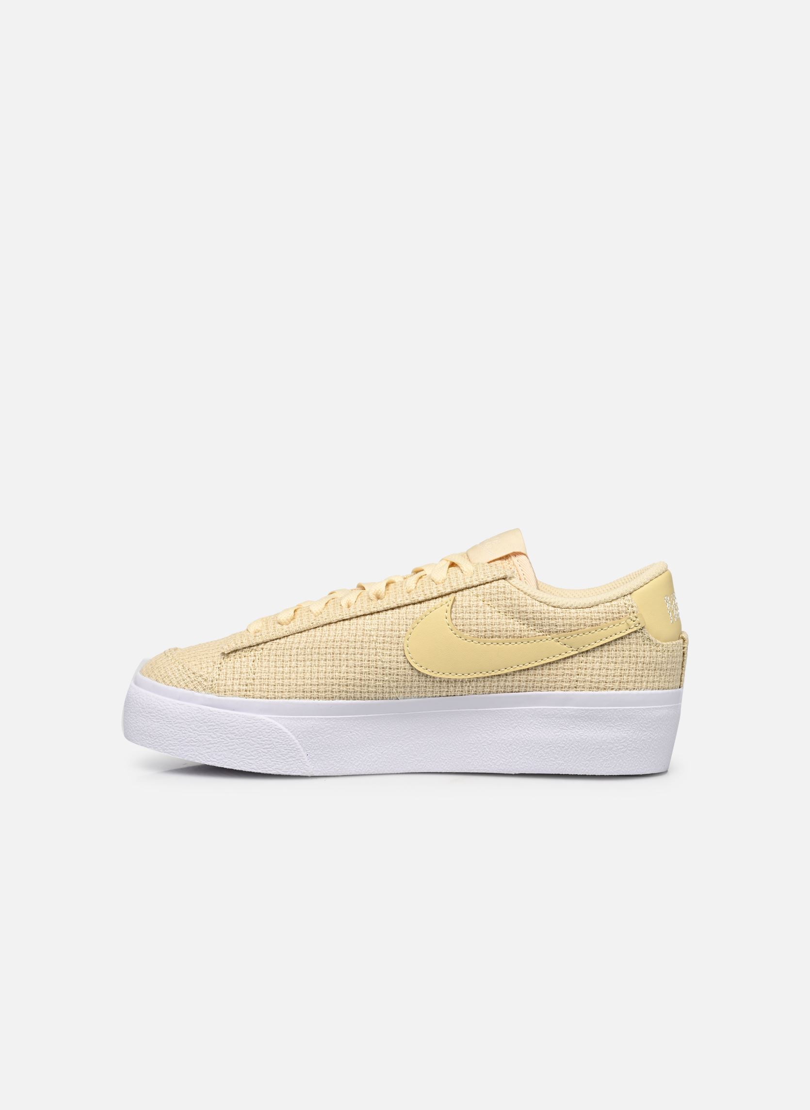 Baskets basses W Blazer Low Platform Ess femme jaune Nike Baskets basses W Blazer Low Platform Ess femme jaune LEMON DROP/LEMON DROP-COCONUT