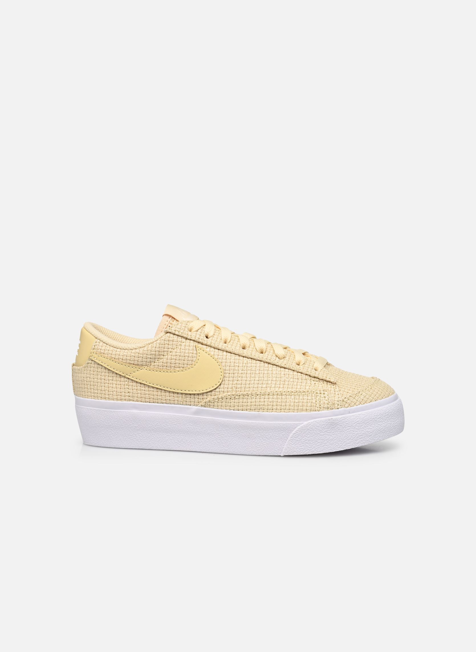 Baskets basses W Blazer Low Platform Ess femme jaune Nike Baskets basses W Blazer Low Platform Ess femme jaune LEMON DROP/LEMON DROP-COCONUT