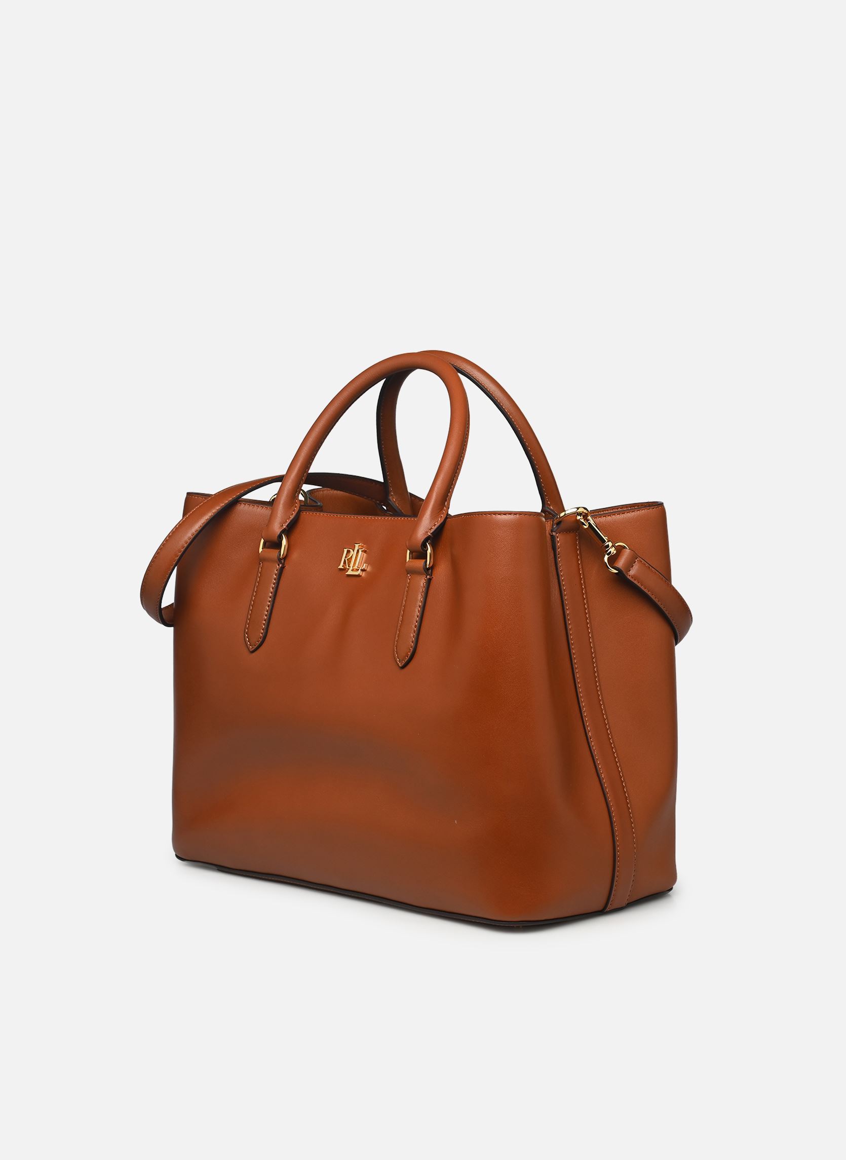 Sacs à main Marcy 36-Satchel-Large femme marron Lauren Ralph Lauren Sacs à main Marcy 36-Satchel-Large femme marron LAUREN TAN