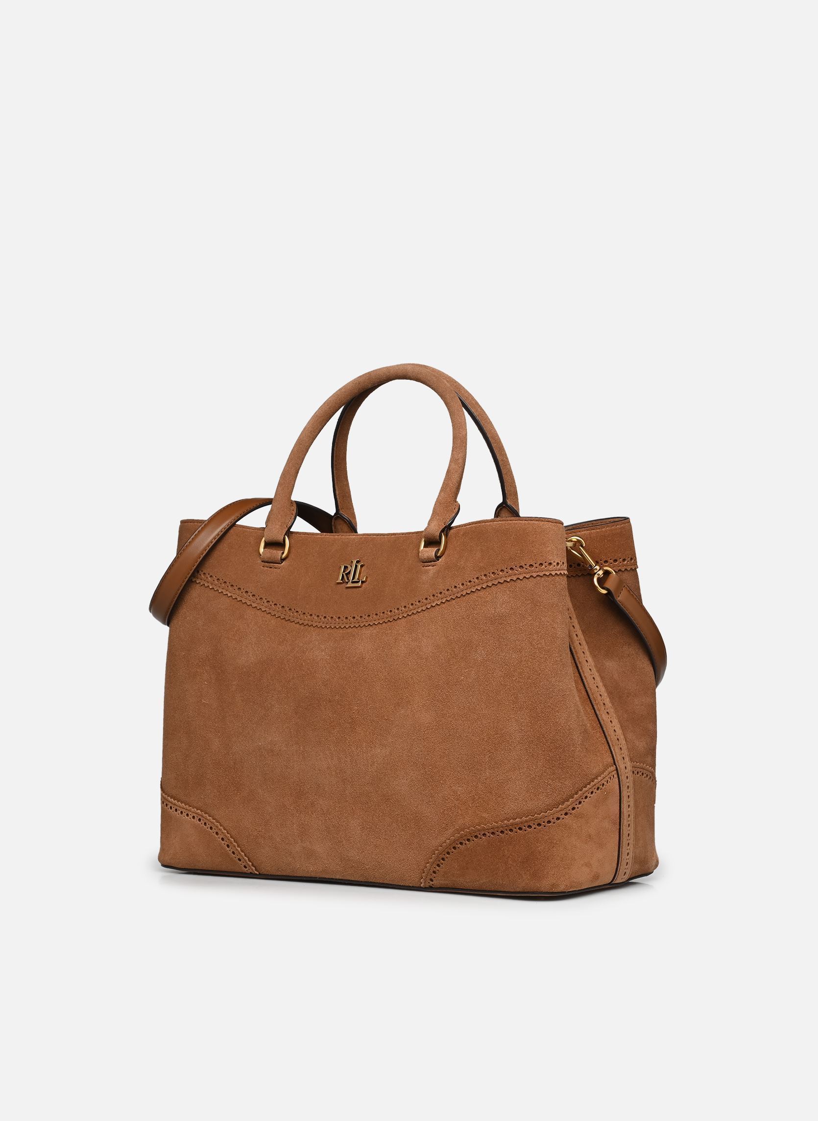 Handtassen Marcy 36-Satchel-Large dames bruin Lauren Ralph Lauren Handtassen Marcy 36-Satchel-Large dames bruin LIGHT TOBACCO/LIGHT TOBACCO
