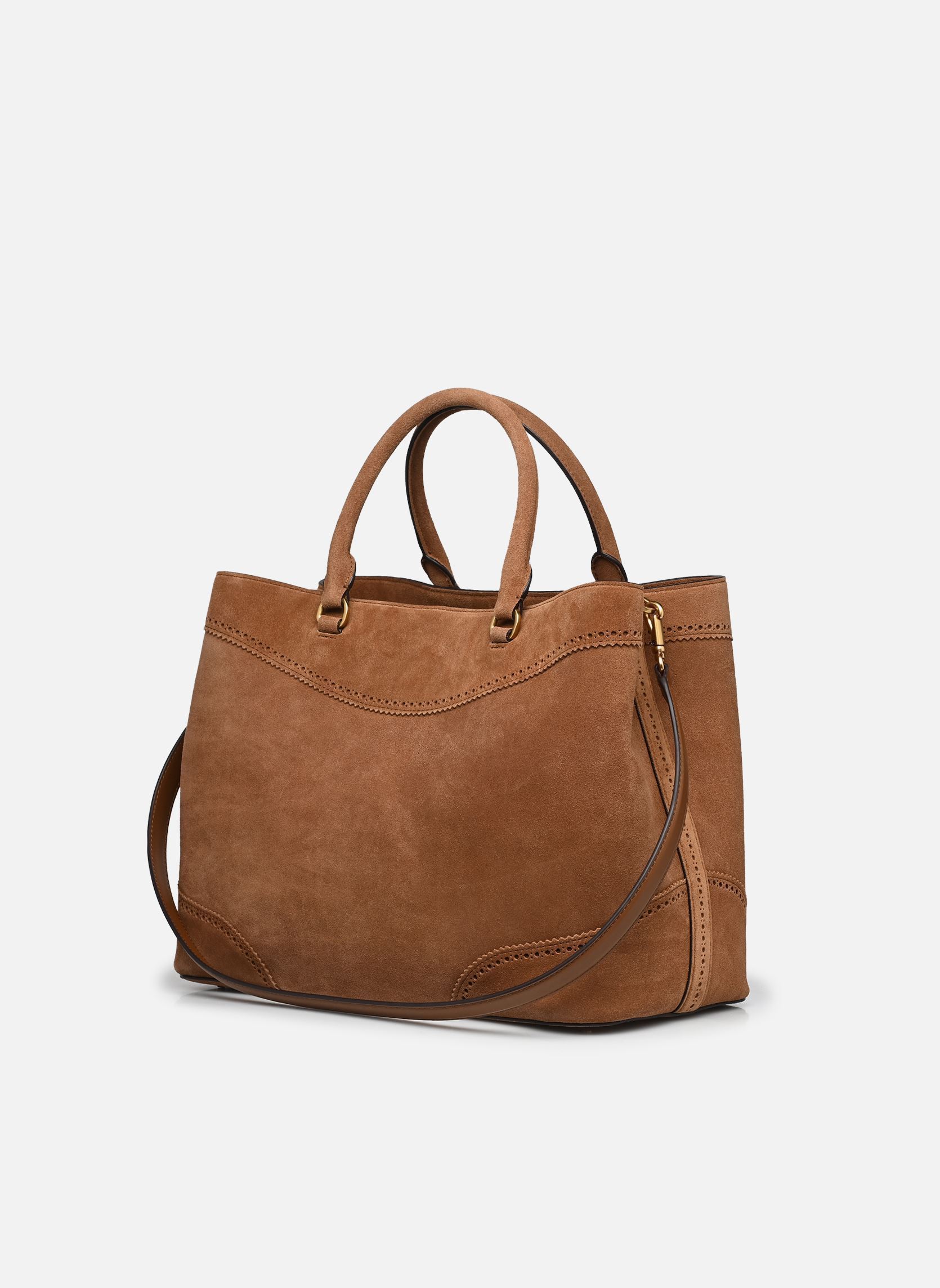 Handtassen Marcy 36-Satchel-Large dames bruin Lauren Ralph Lauren Handtassen Marcy 36-Satchel-Large dames bruin LIGHT TOBACCO/LIGHT TOBACCO