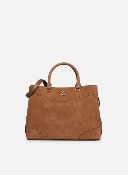 Lauren Ralph Lauren Handtassen Marcy 36-Satchel-Large dames bruin