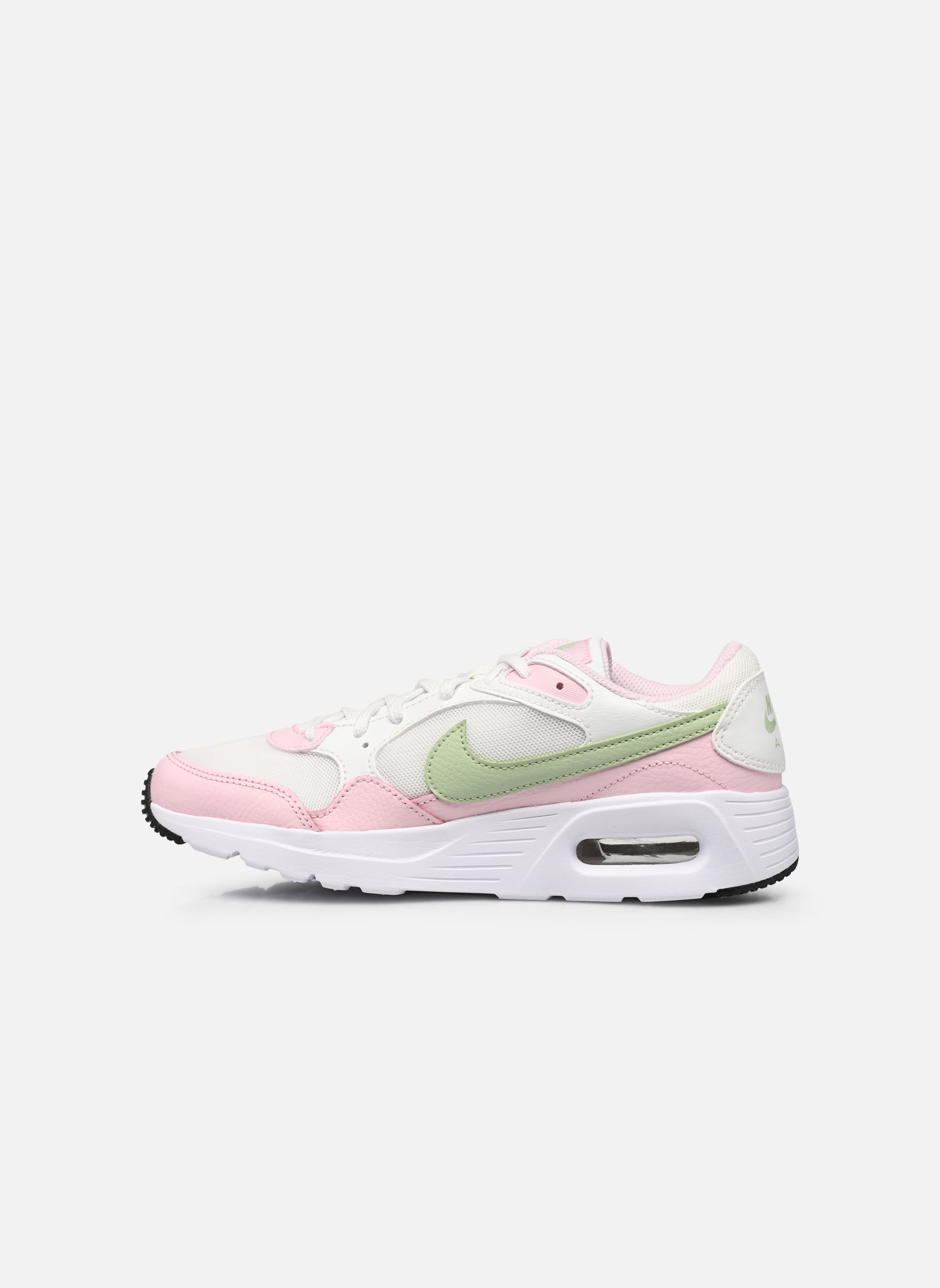 Baskets basses Nike Air Max Sc (Gs) fille blanc Nike Baskets basses Nike Air Max Sc (Gs) fille blanc Summit White/Honeydew-Pink Foa