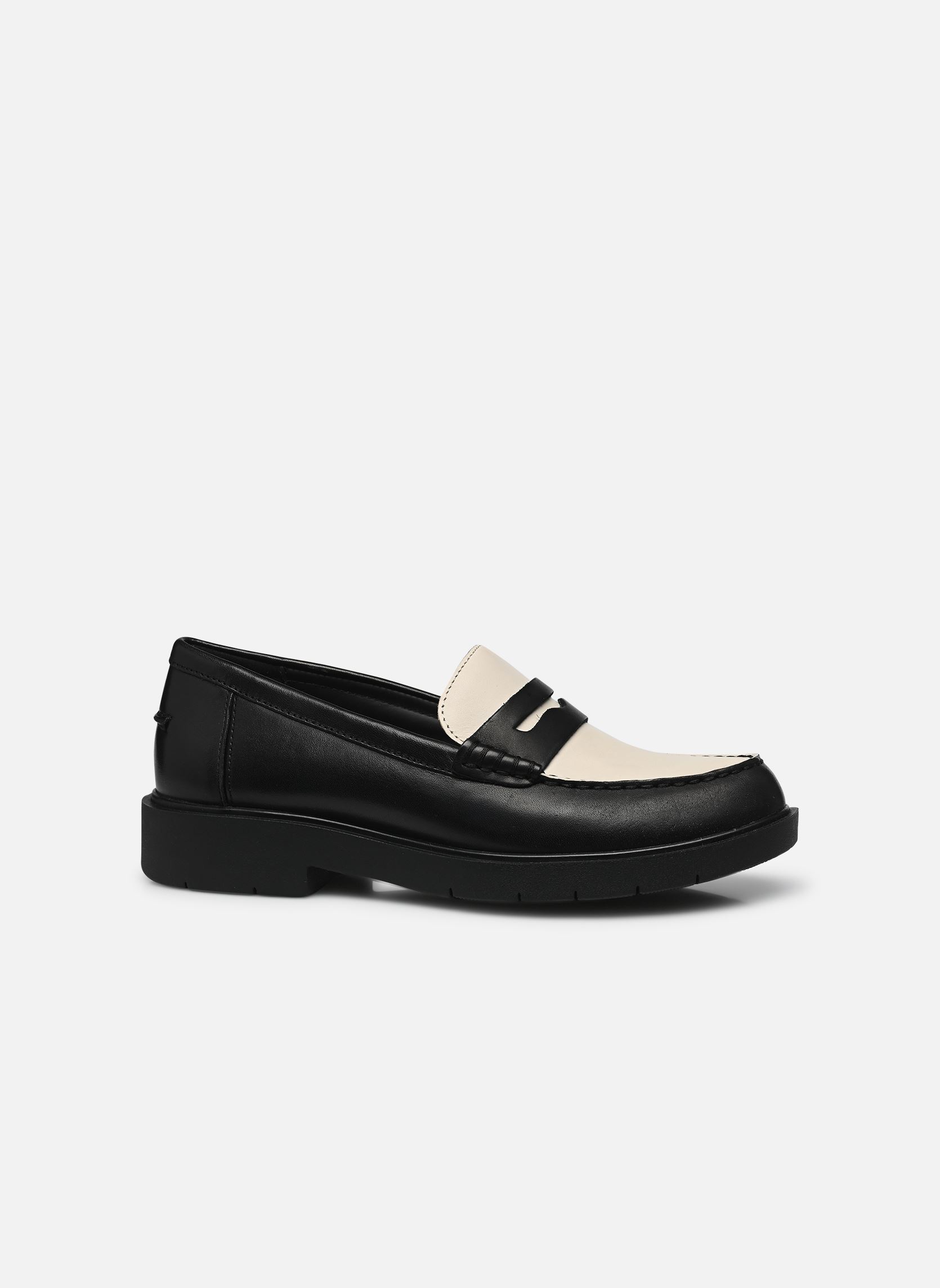 Mocassins D SPHERICA EC1 D25QRA femme noir Geox Mocassins D SPHERICA EC1 D25QRA femme noir BLACK/LT SAND