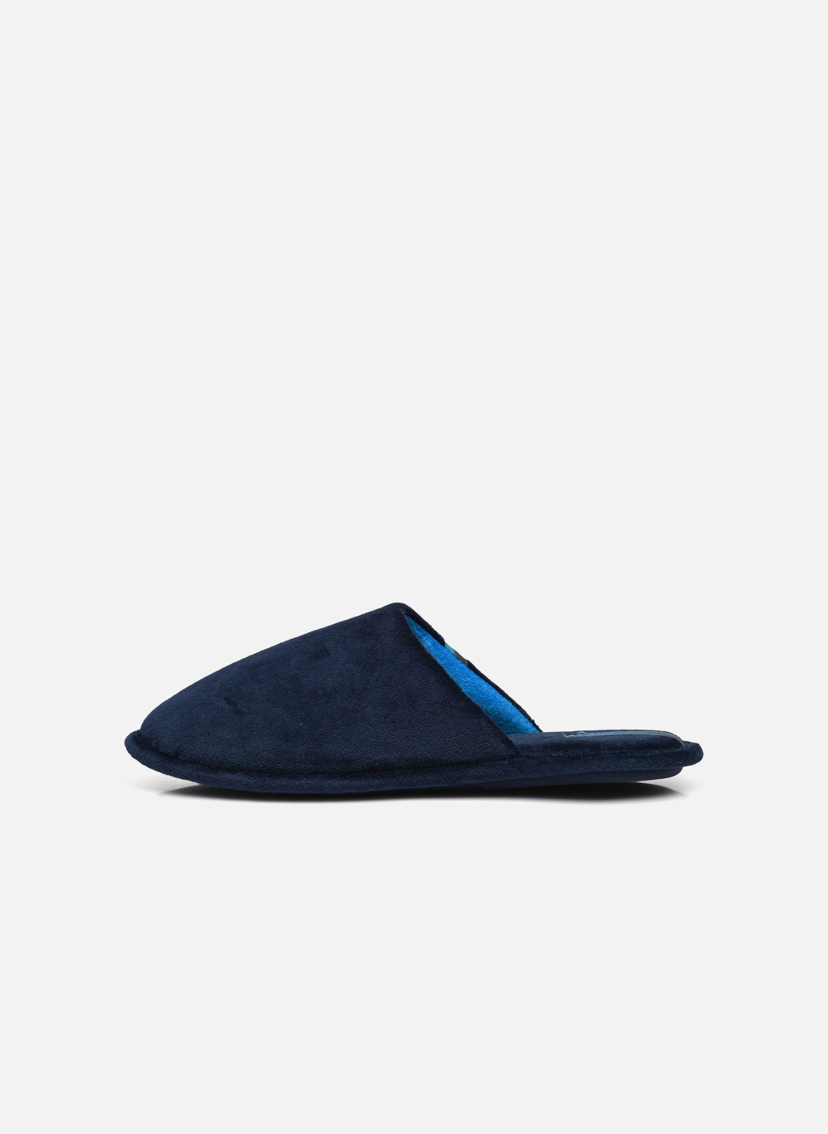 Pantoufles En Daim Bleu Marine Duchamp - Taille 38.5-40 (UK 6-7) - Neuf En Boîte
