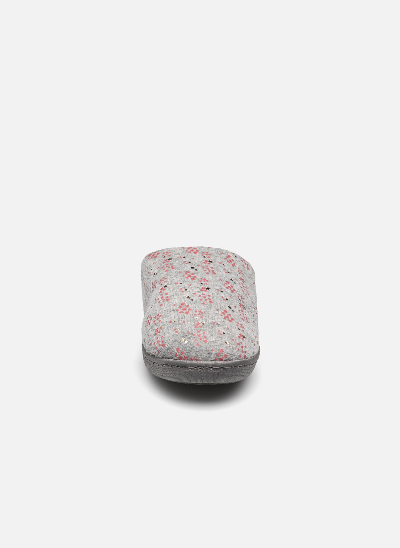 Hausschuhe D Parnel damen grau Dim Hausschuhe D Parnel damen grau Gris /Rose Fonce